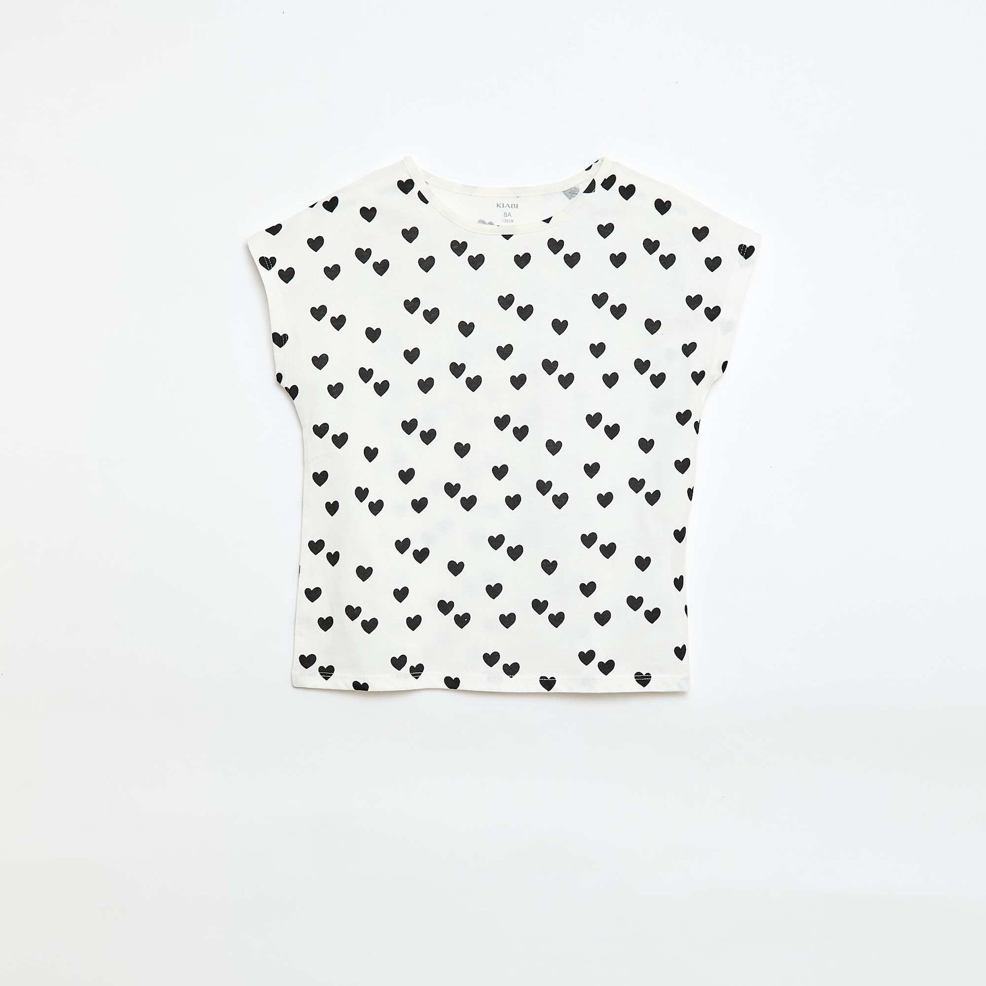 Lot de 2 t-shirts à manches courtes - 2 pièces BLANC