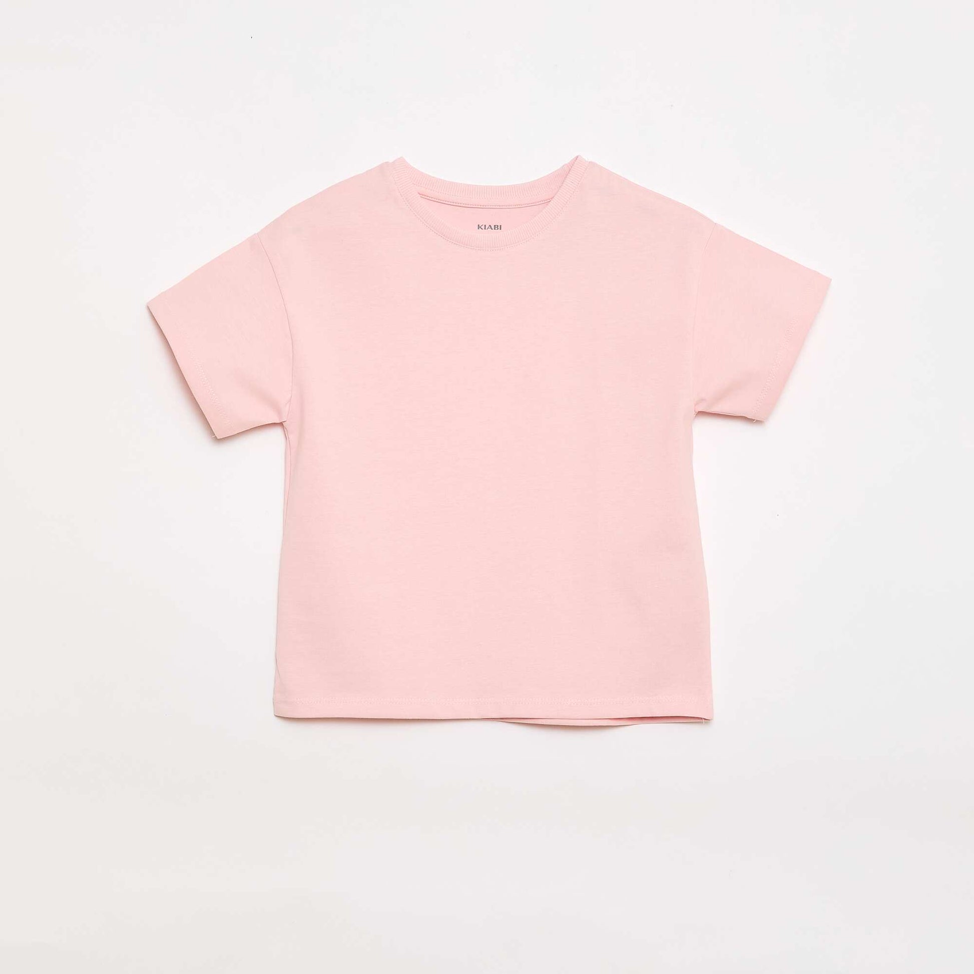 T-shirt en Tough Cotton manches courtes ROSE