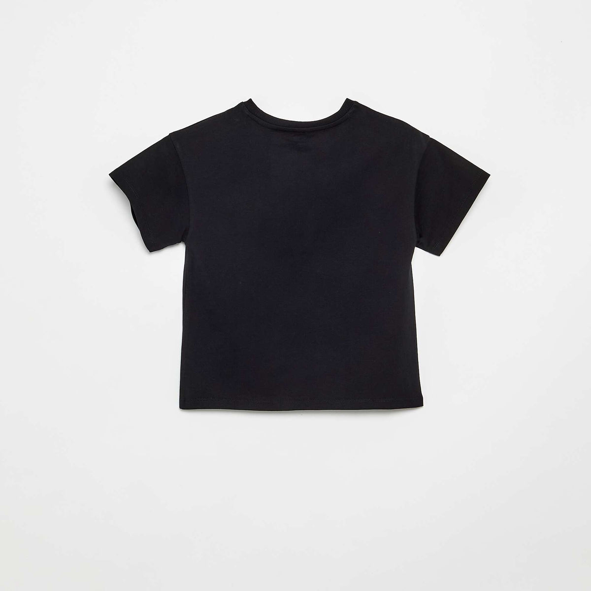 T-shirt en Tough Cotton manches courtes NOIR