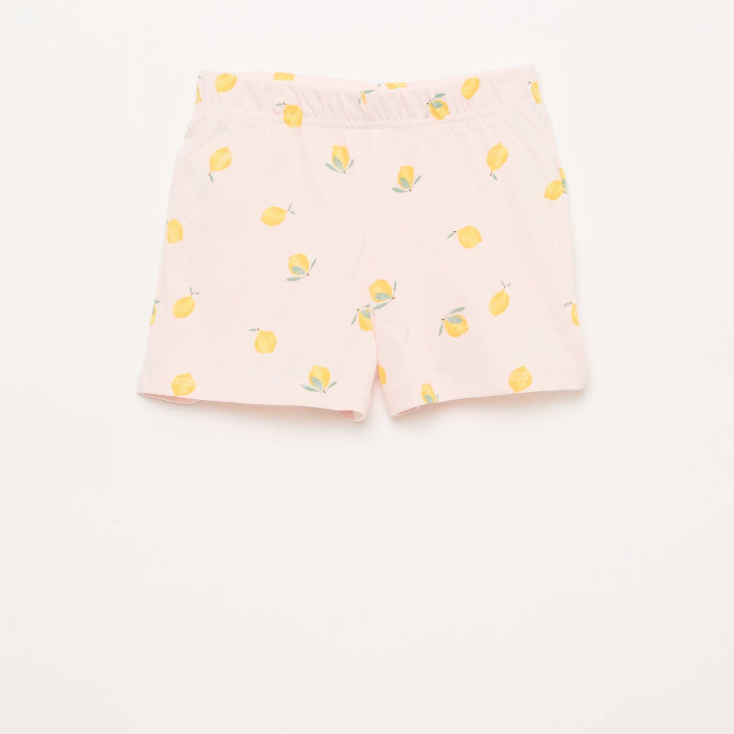 Ensemble pyjama court t-shirt + short - 2 pièces ROSE