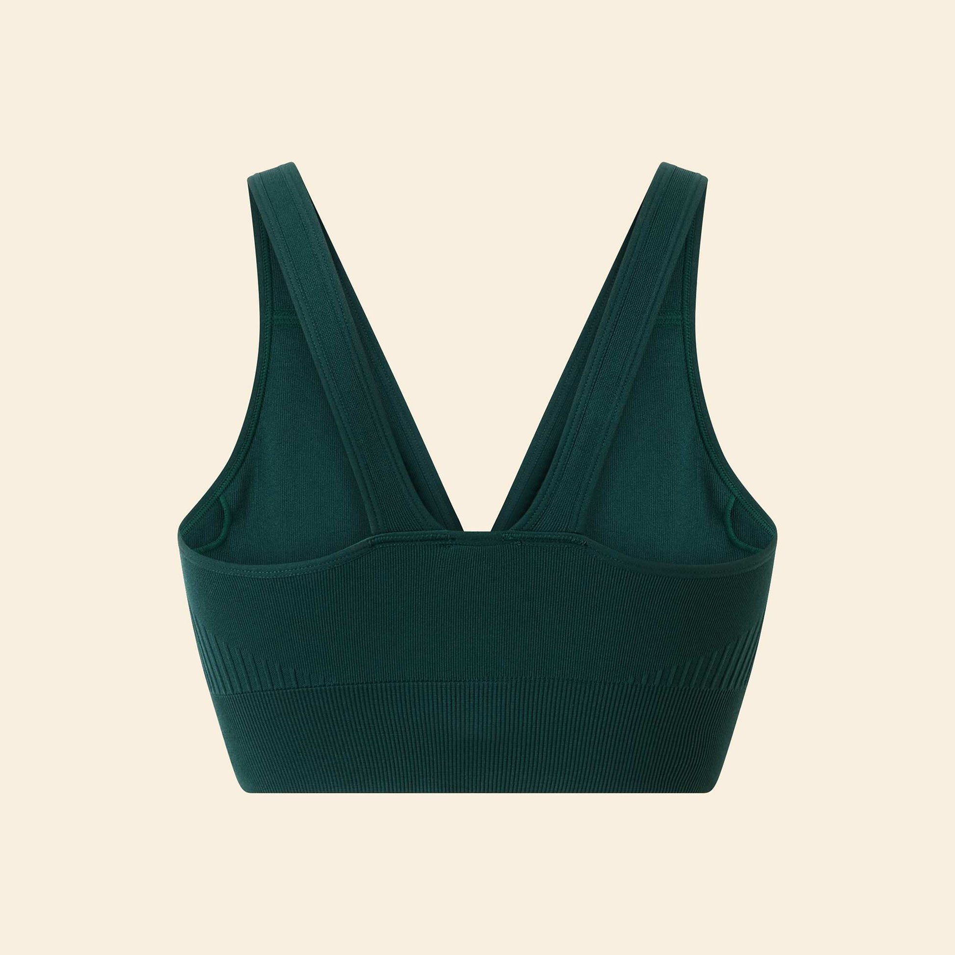 Brassière de sport maintien léger VERT