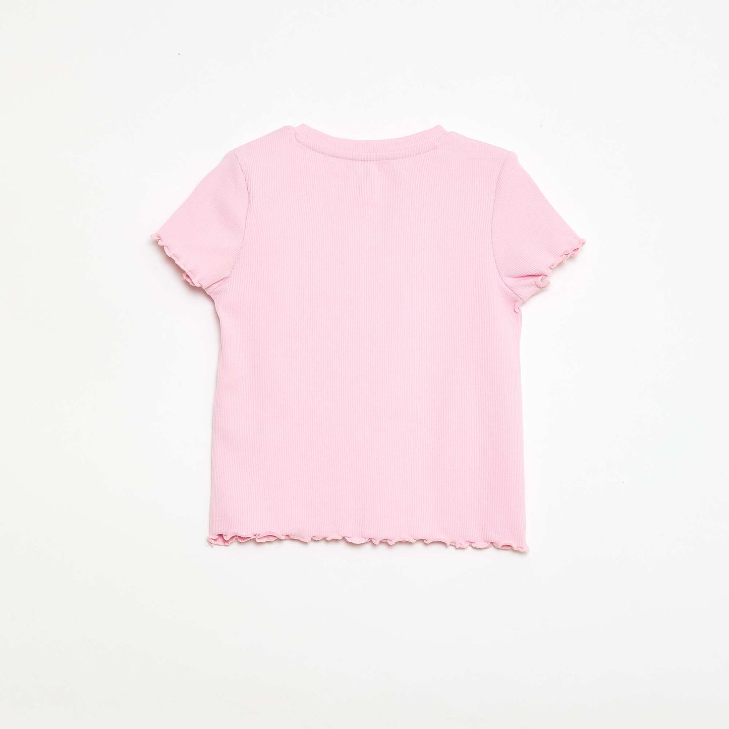 T-shirt à manches courtesavec forme ajourée ROSE