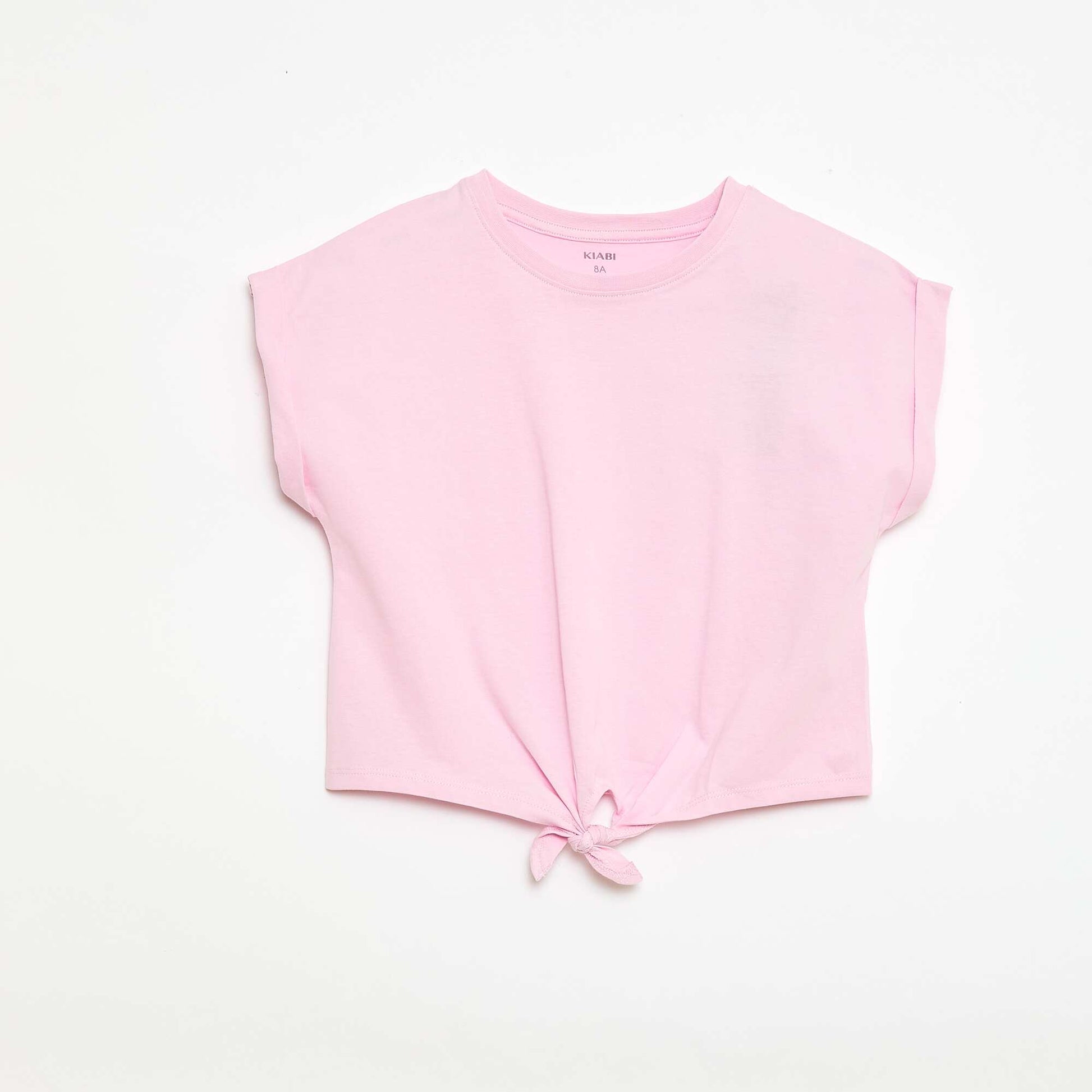 T-shirt avec nœud à la taille ROSE
