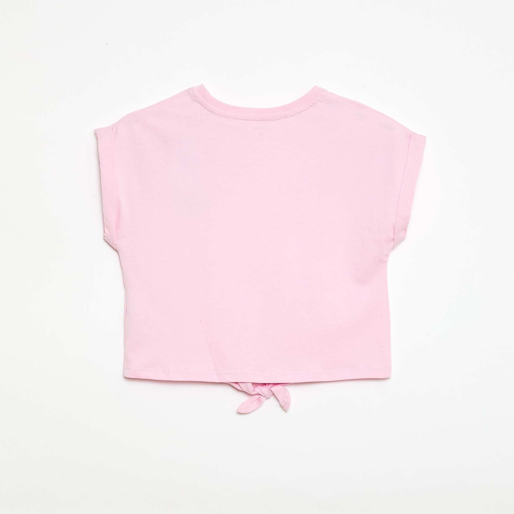 T-shirt avec nœud à la taille ROSE