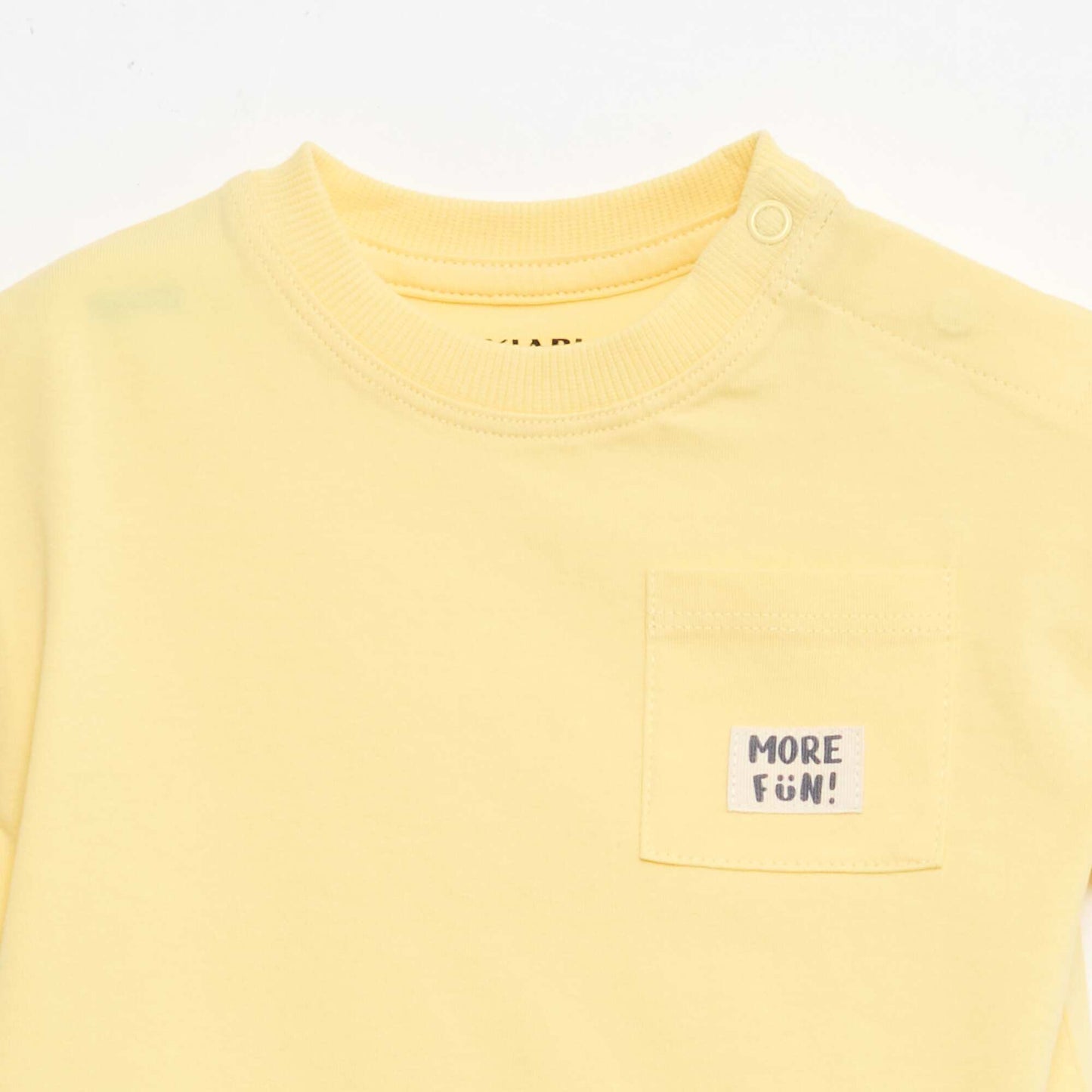 Lot de 2 T-shirts à manches courtes JAUNE