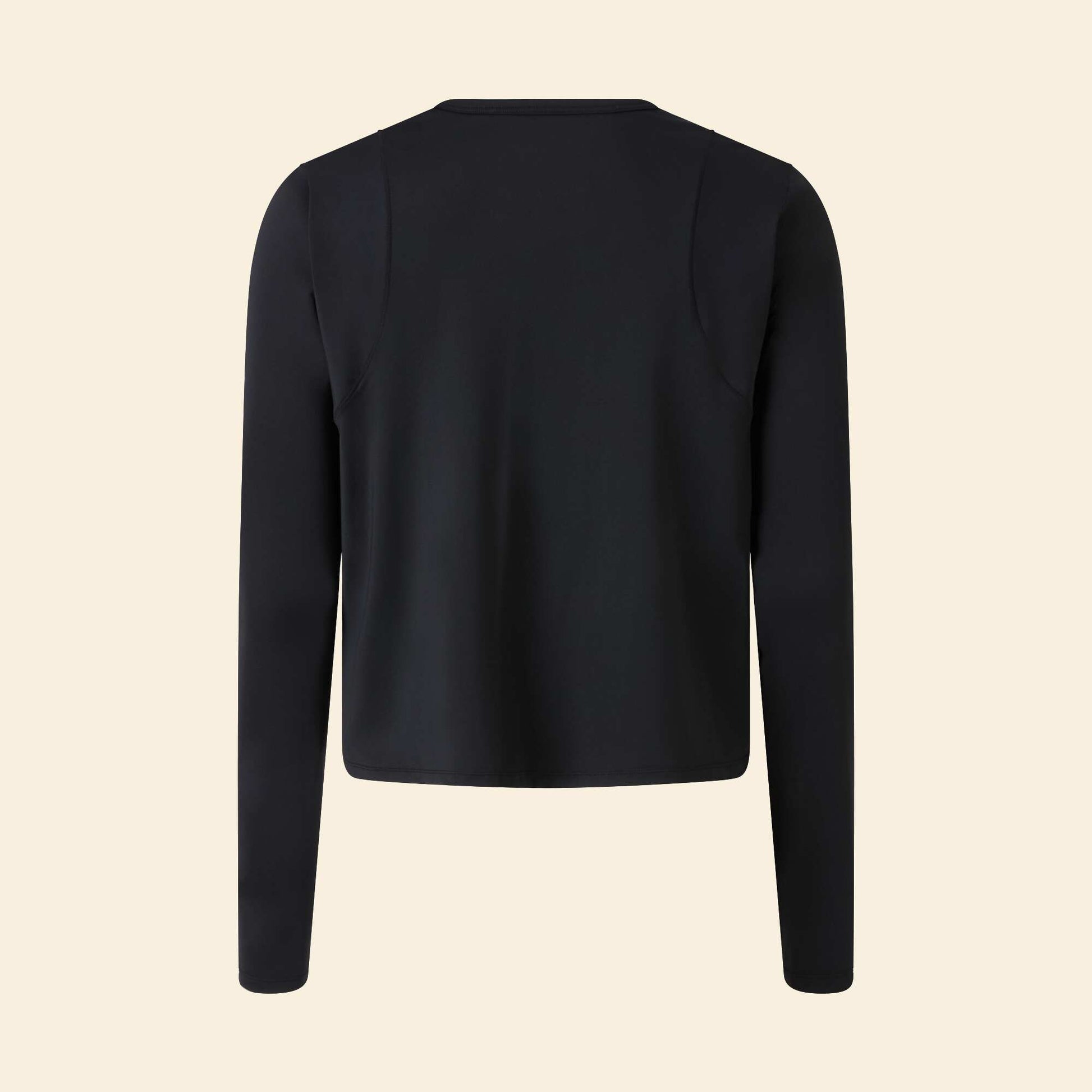 Tee-shirt long fluide NOIR