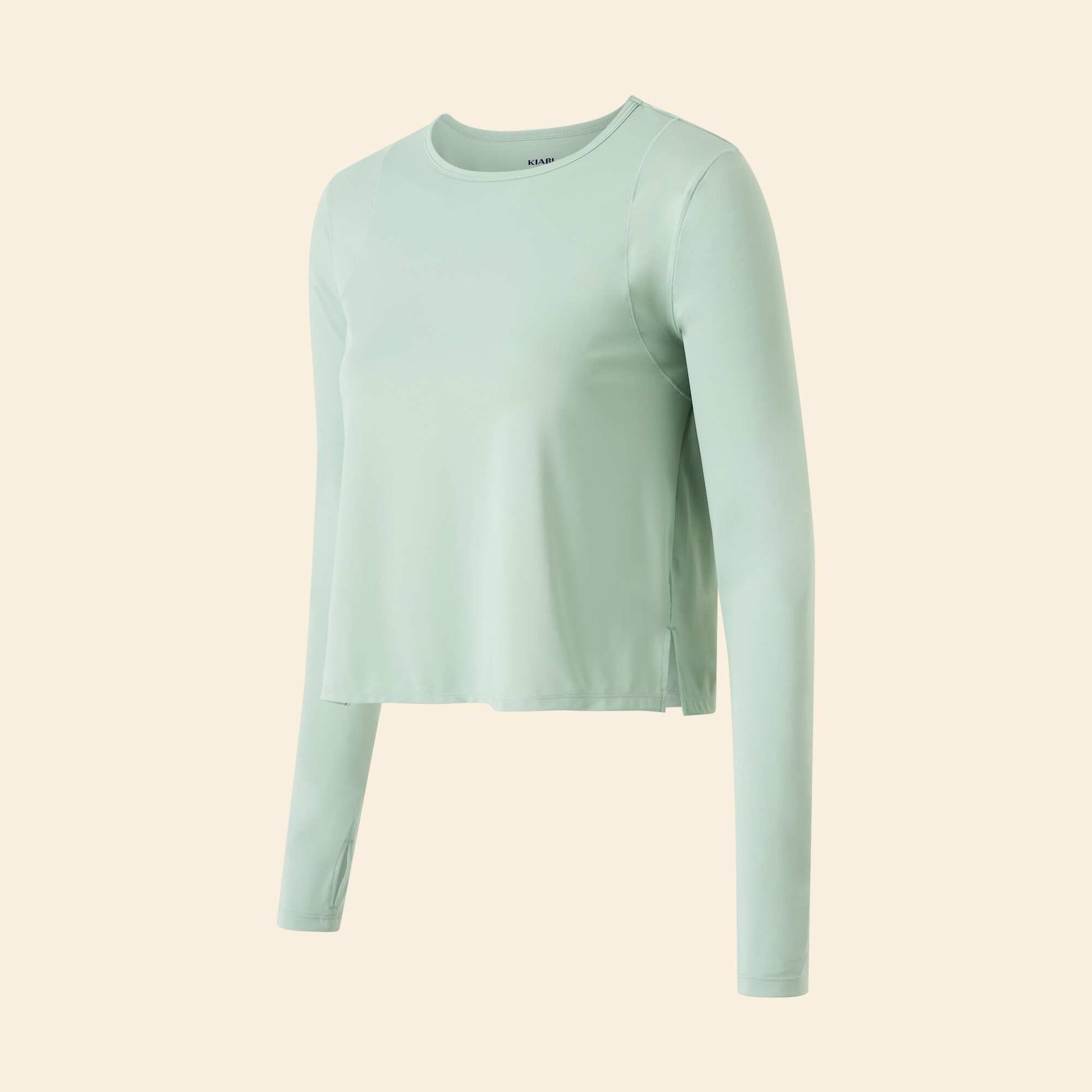 Tee-shirt long fluide VERT