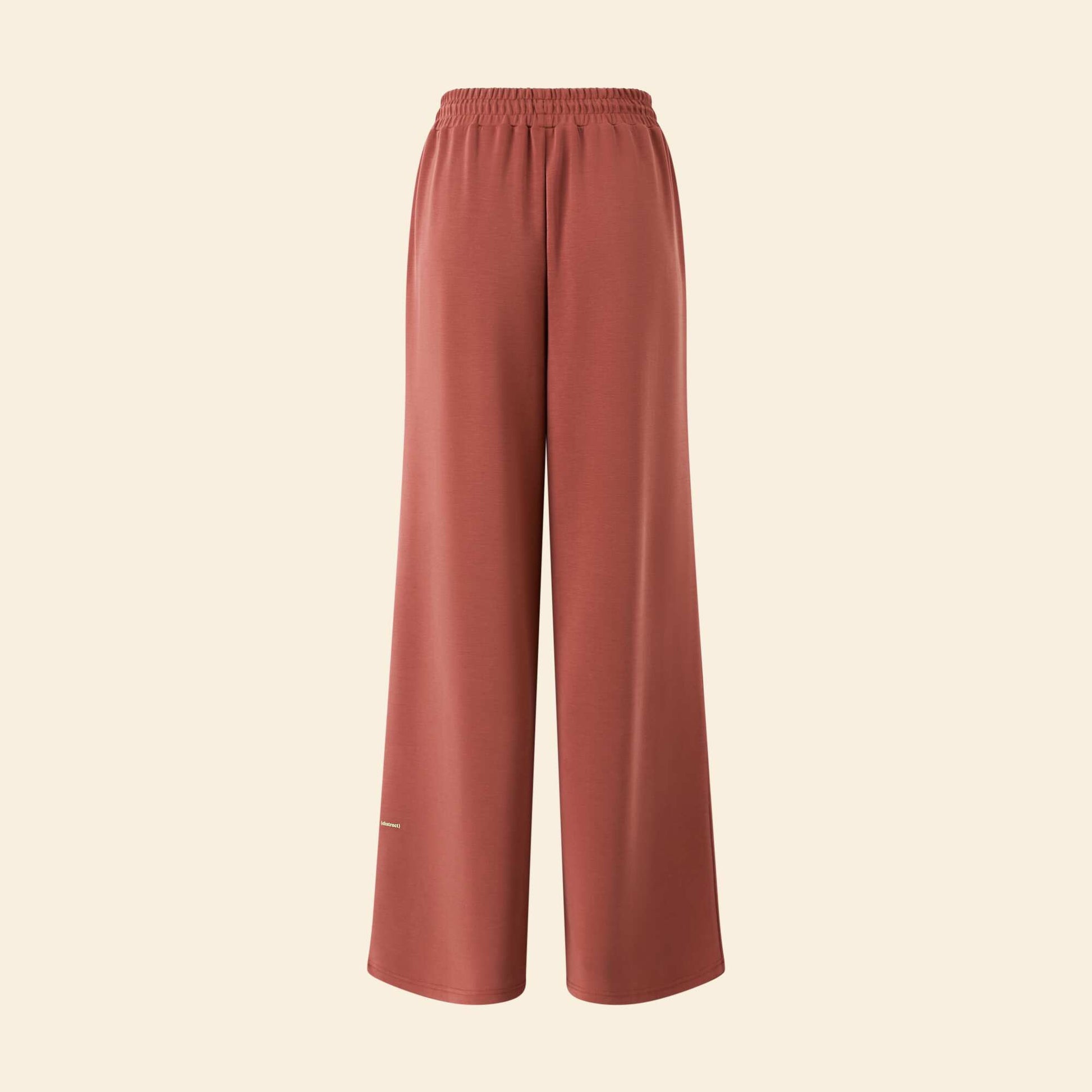 Jogging de sport wide leg MARRON