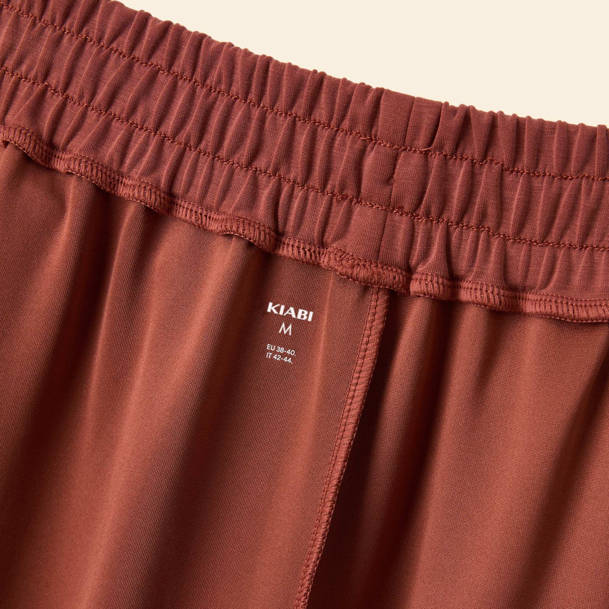 Jogging de sport wide leg MARRON