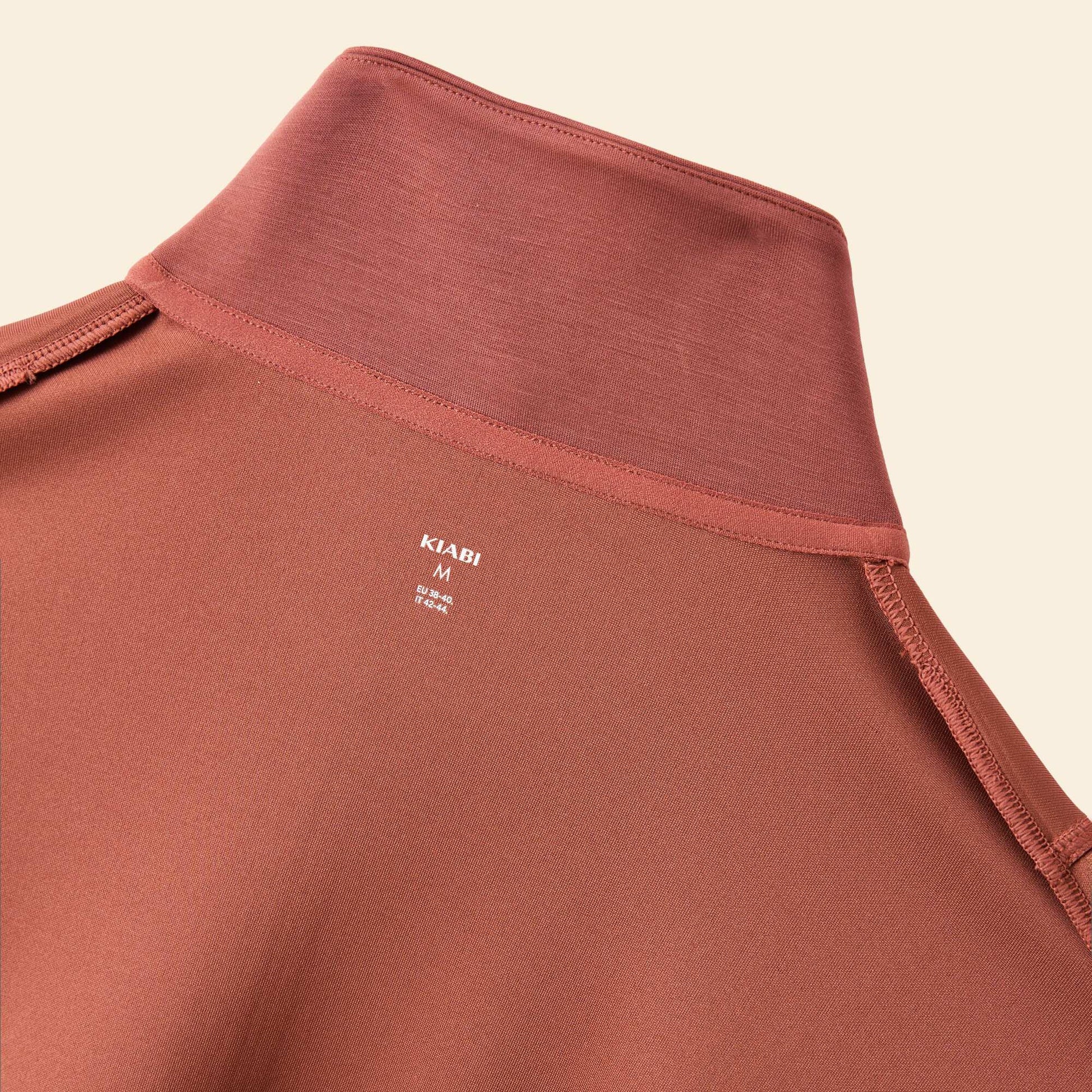 Veste de sport col camionneur MARRON