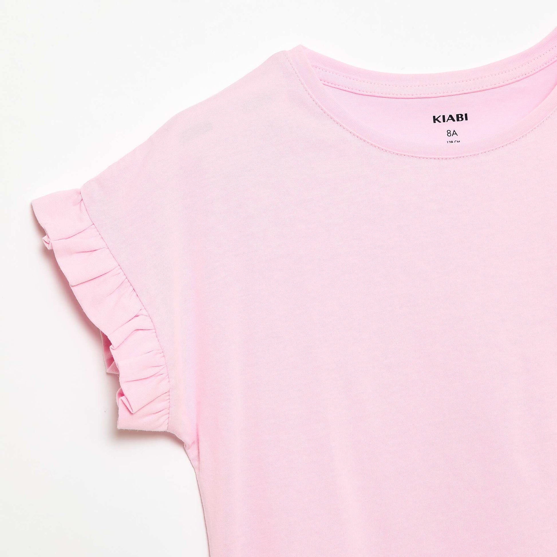 T-shirt à manches volantes ROSE
