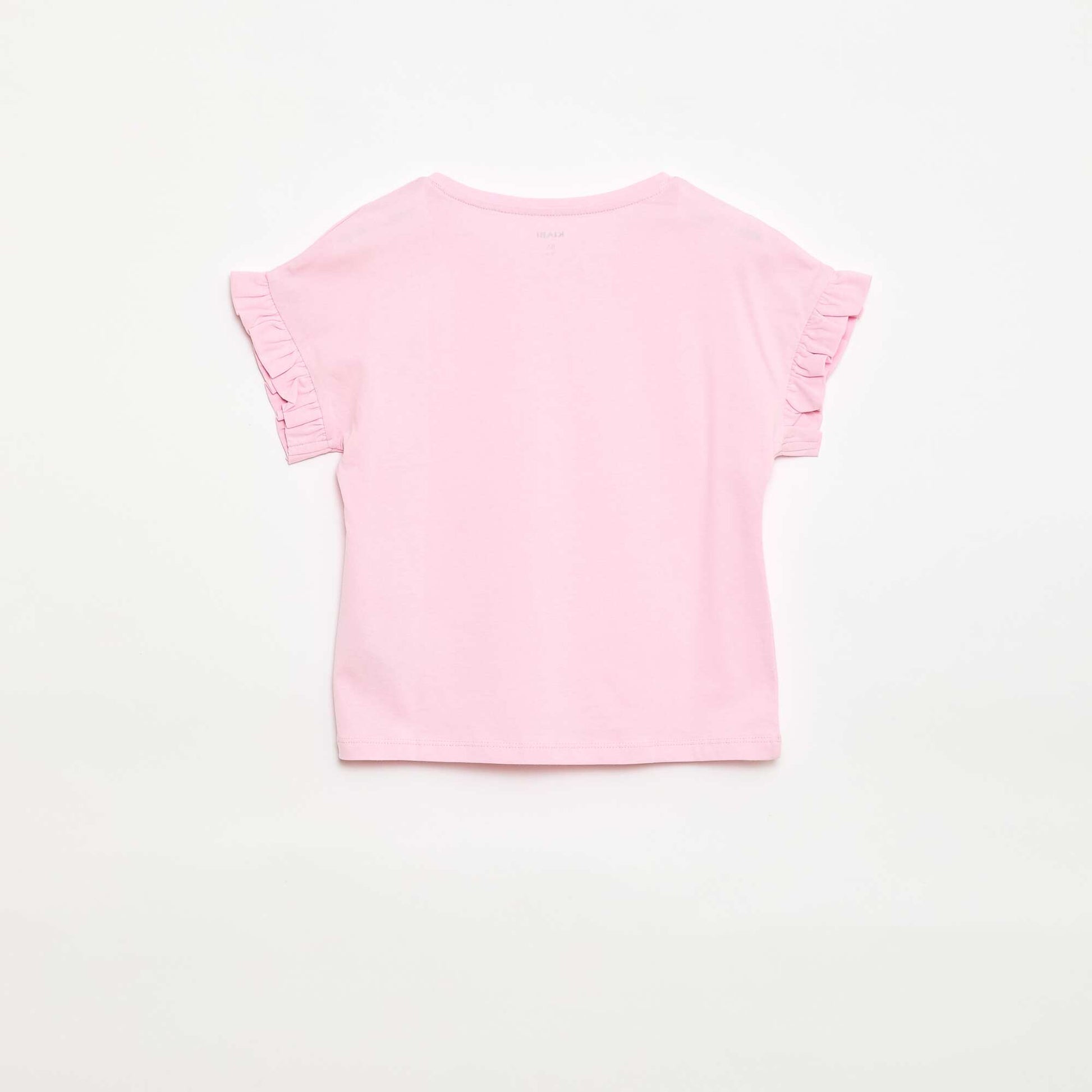 T-shirt à manches volantes ROSE