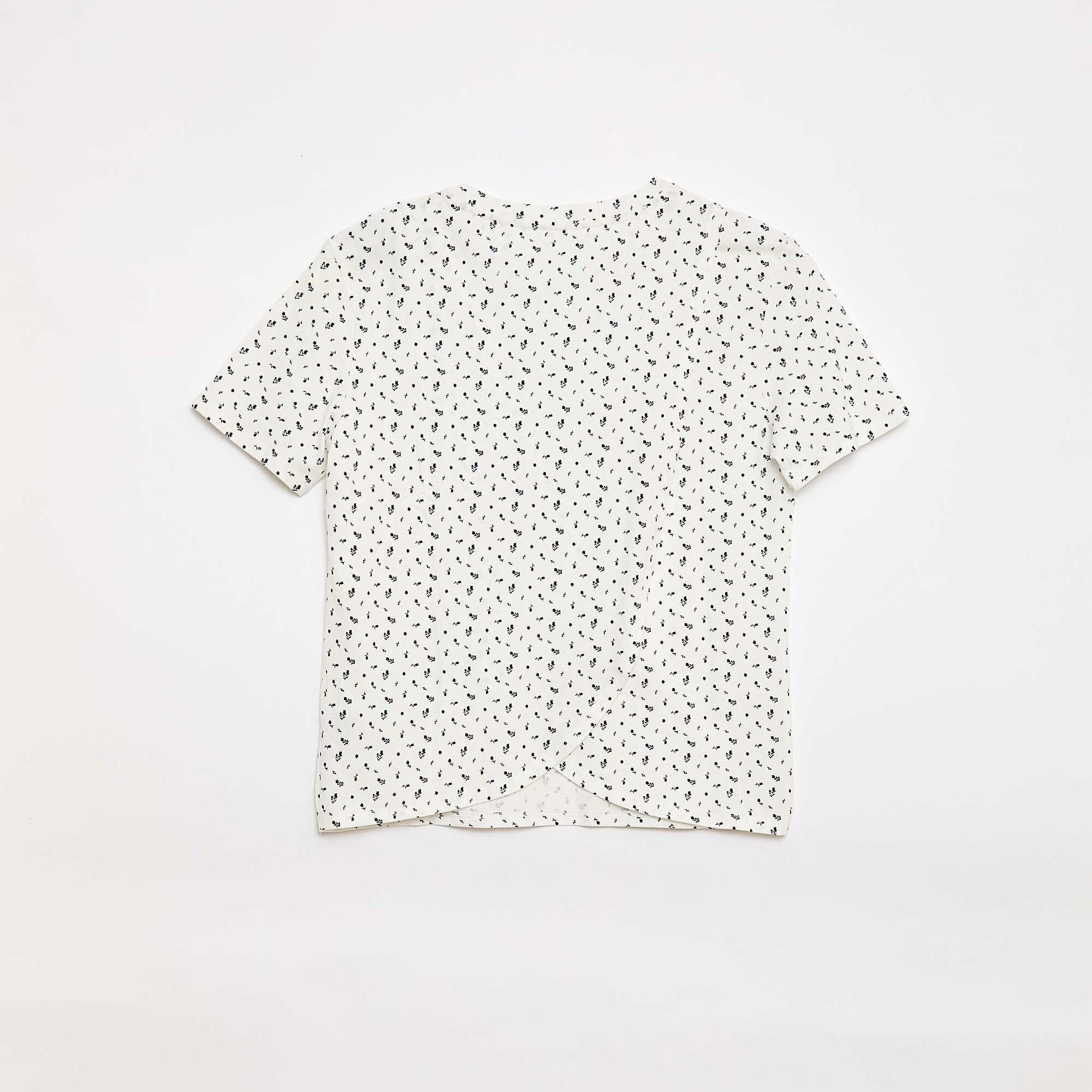 Tee-shirt imprimé à manches courtes - So Easy BLANC