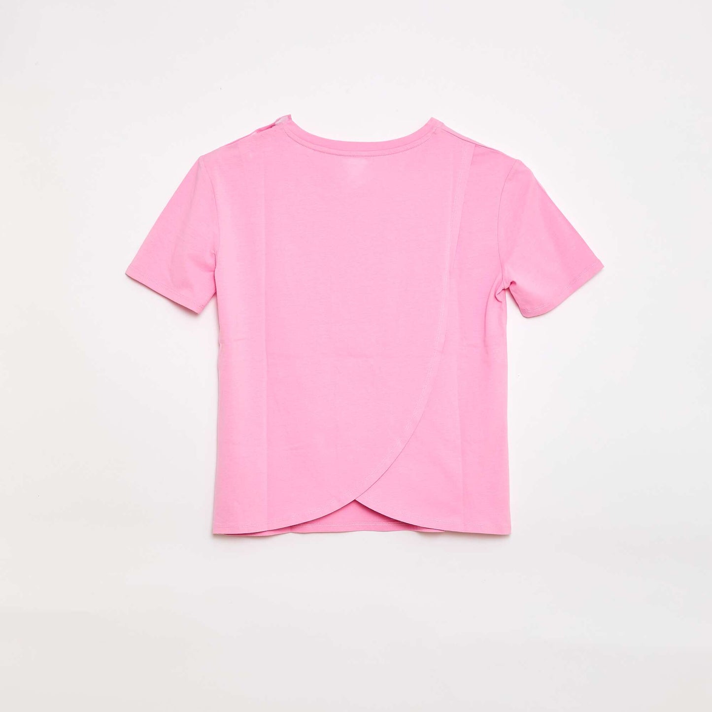 Tee-shirt imprimé à manches courtes - collection facile à enfiler ROSE