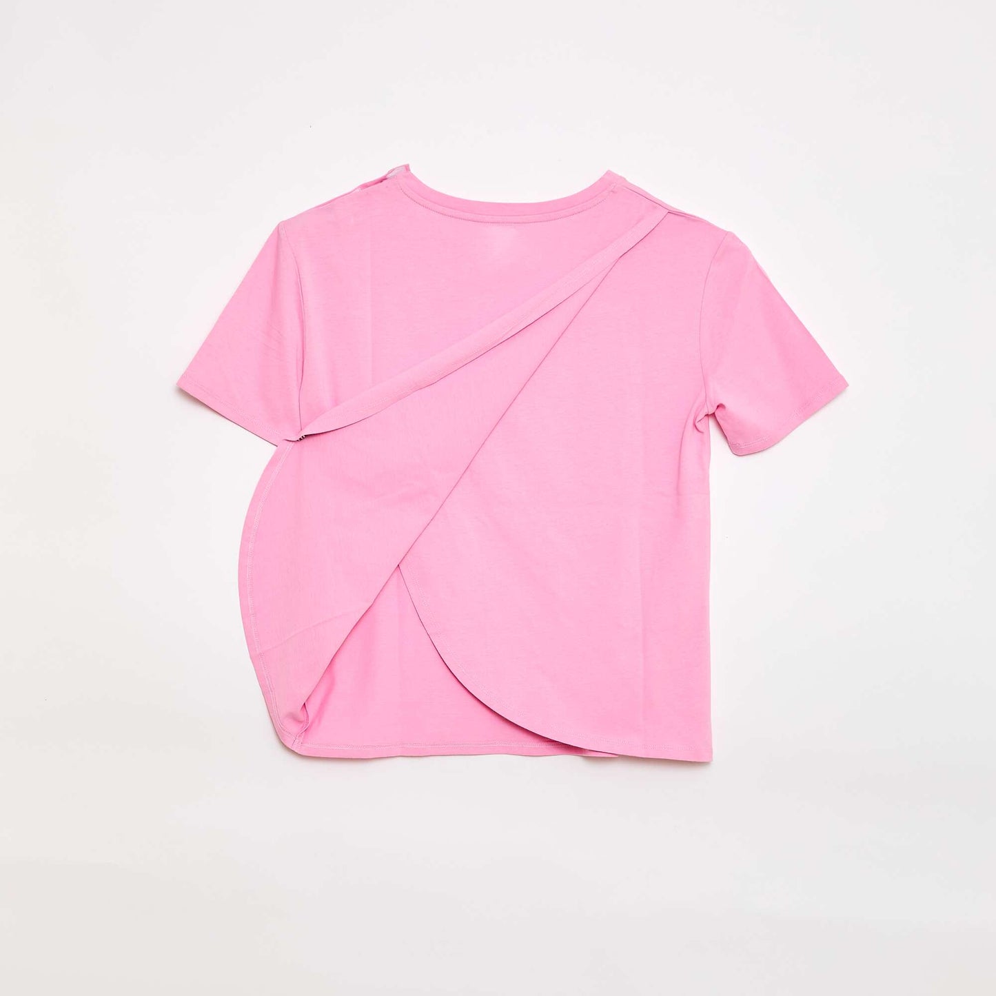 Tee-shirt imprimé à manches courtes - collection facile à enfiler ROSE