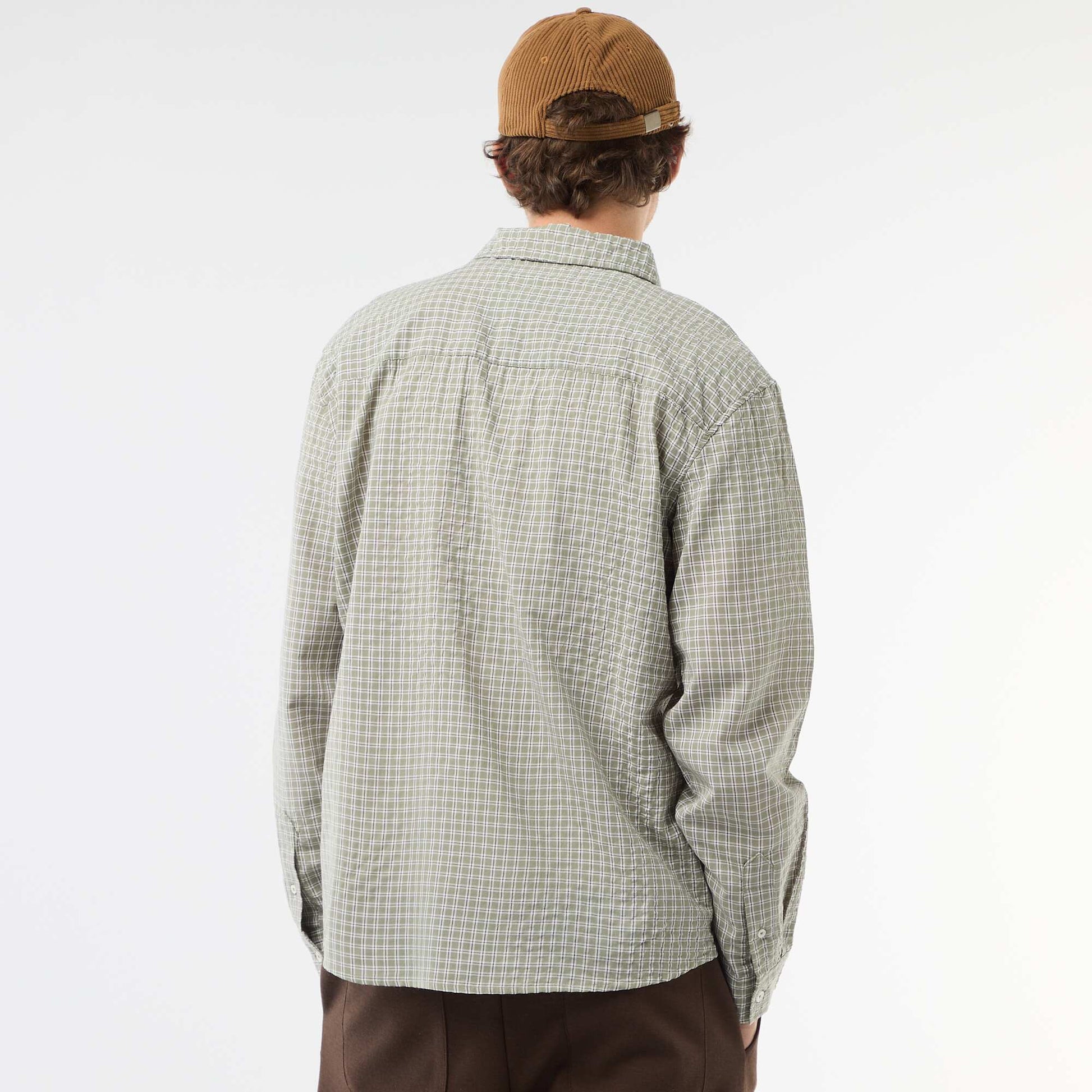 Chemise à carreaux KAKI