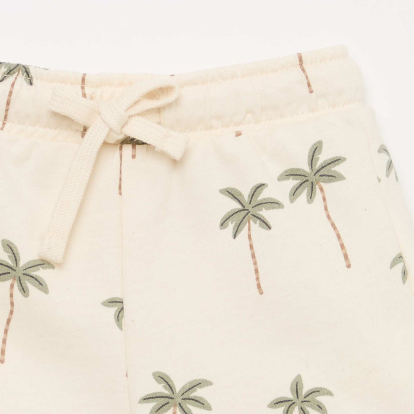 Ensemble t-shirt + short à motif - 2 pièces BLANC