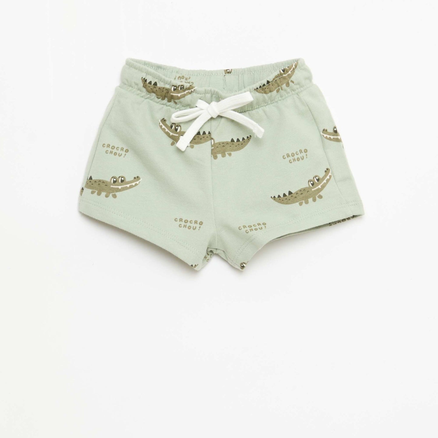 Ensemble t-shirt + short à motif - 2 pièces VERT