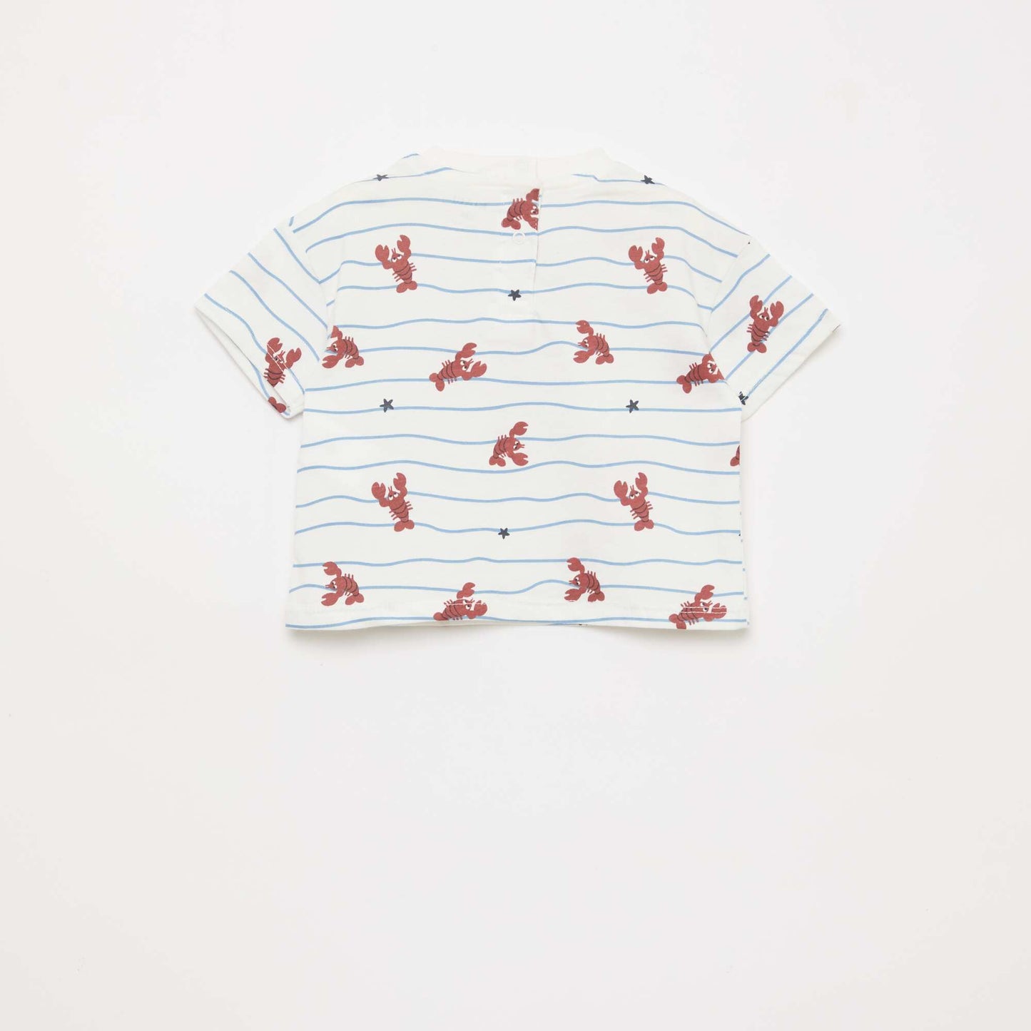 Ensemble t-shirt + short à motif - 2 pièces BEIGE