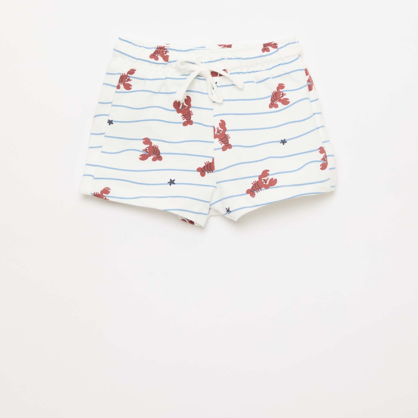 Ensemble t-shirt + short à motif - 2 pièces BEIGE