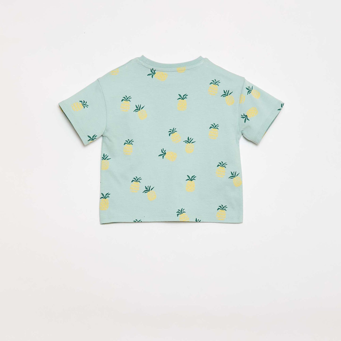 Ensemble t-shirt + short à motif - 2 pièces BLEU