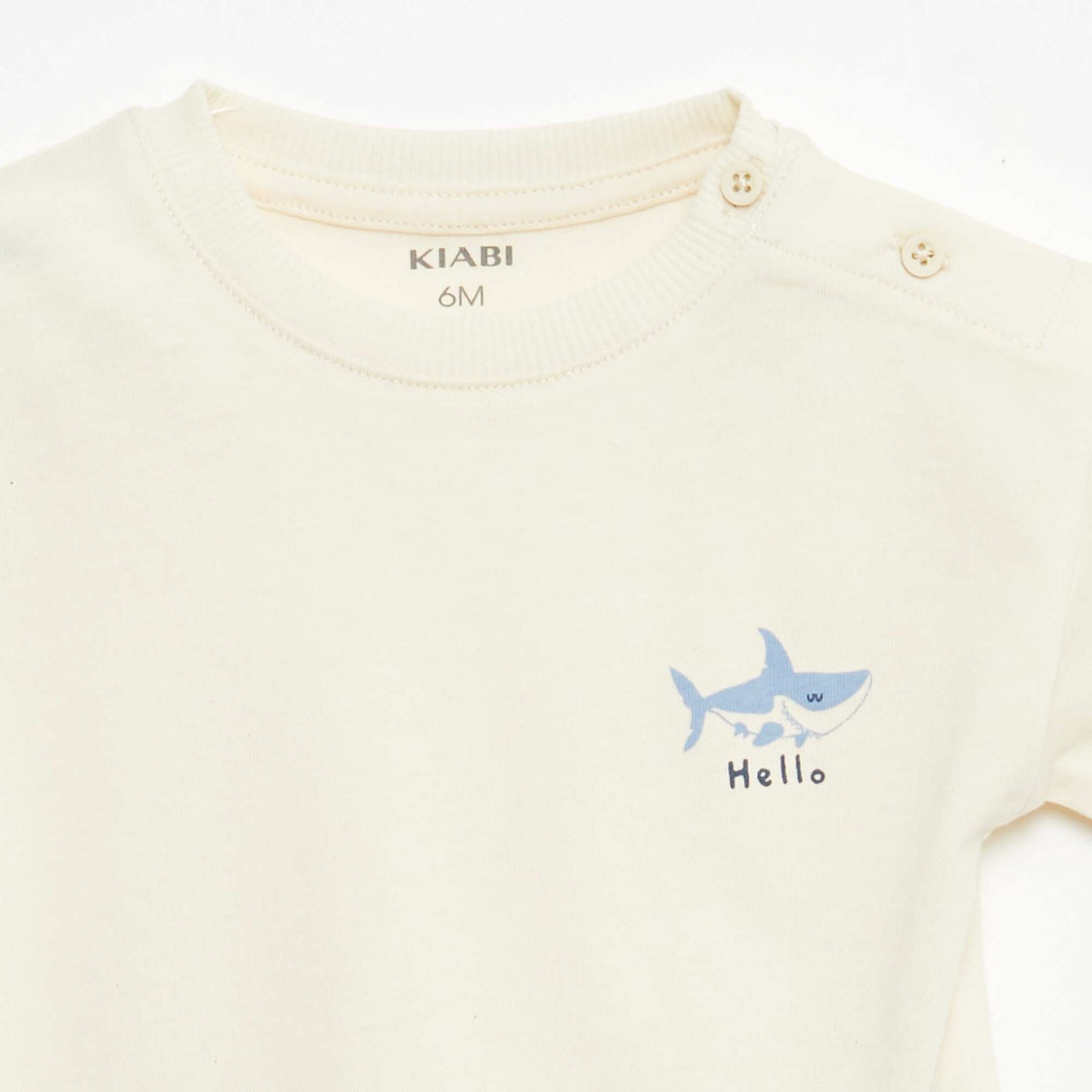 Ensemble 2 pièces short + T-shirt BEIGE