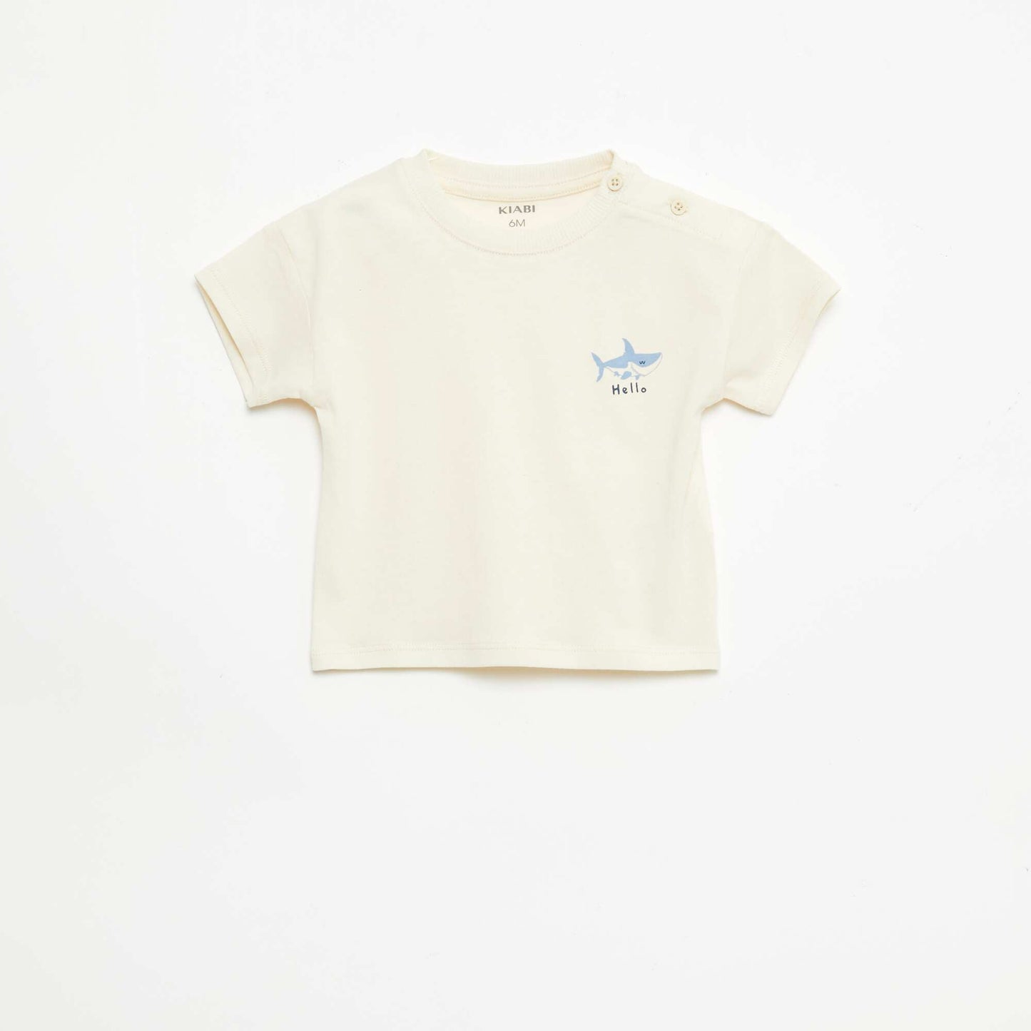 Ensemble 2 pièces short + T-shirt BEIGE