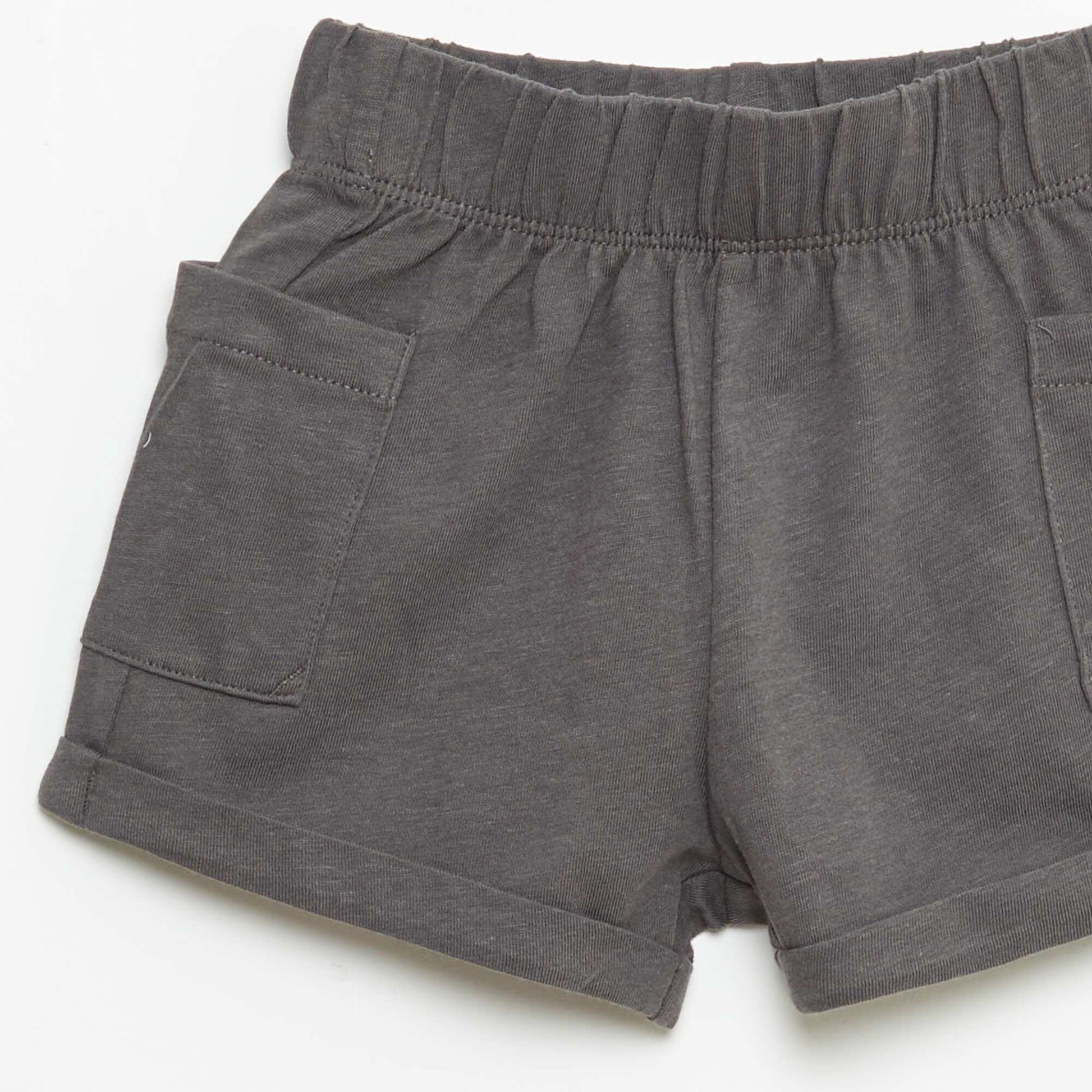 Ensemble 2 pièces short + T-shirt KAKI
