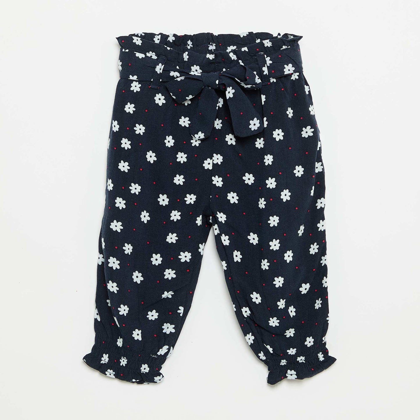 Pantalon imprimé BLEU