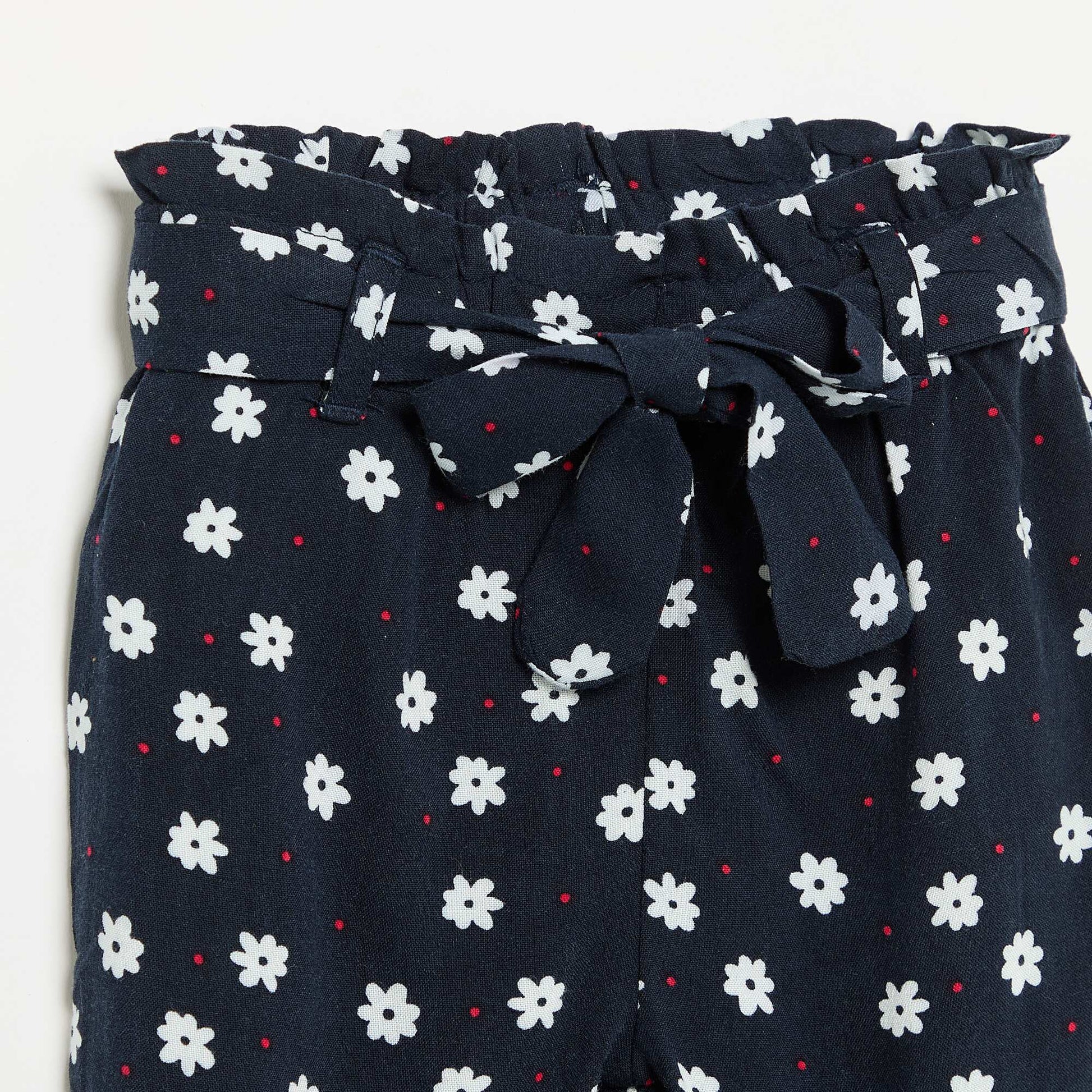 Pantalon imprimé BLEU