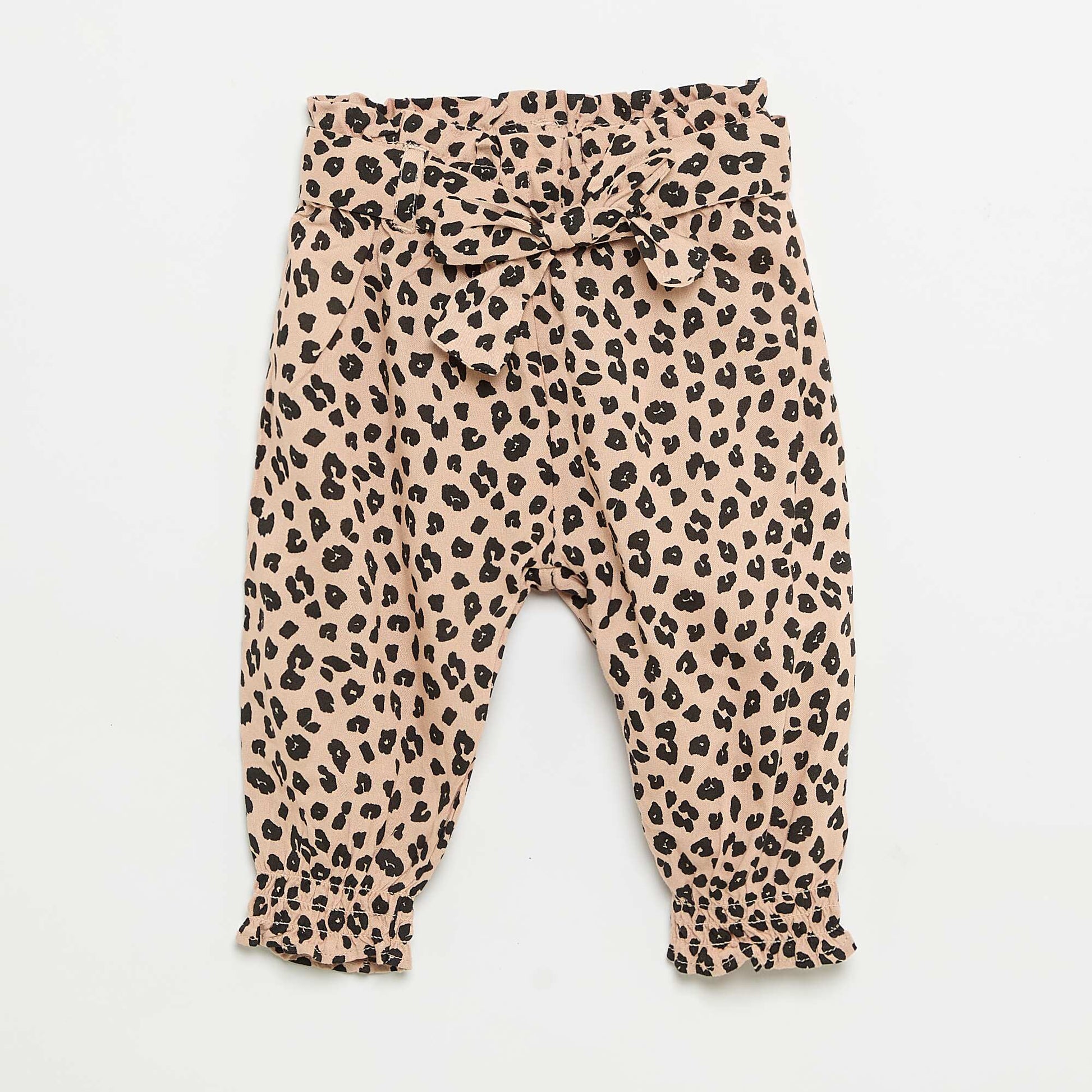 Pantalon imprimé BEIGE