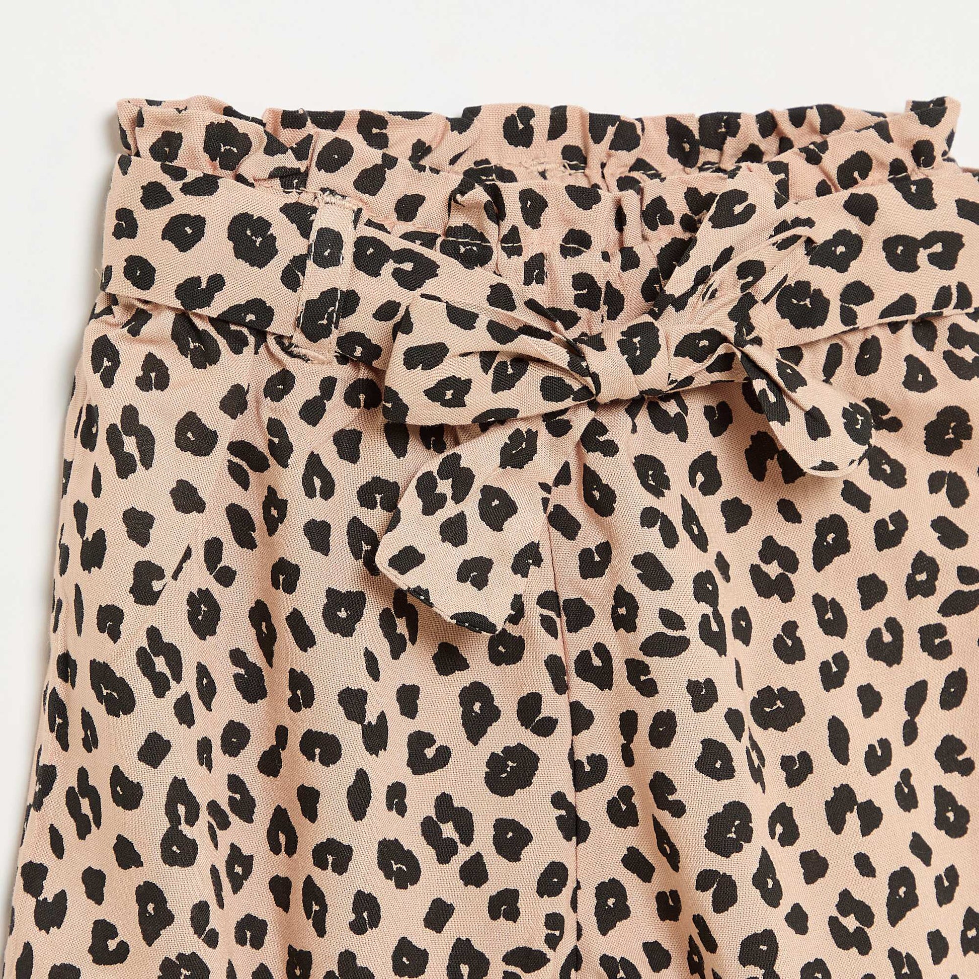 Pantalon imprimé BEIGE