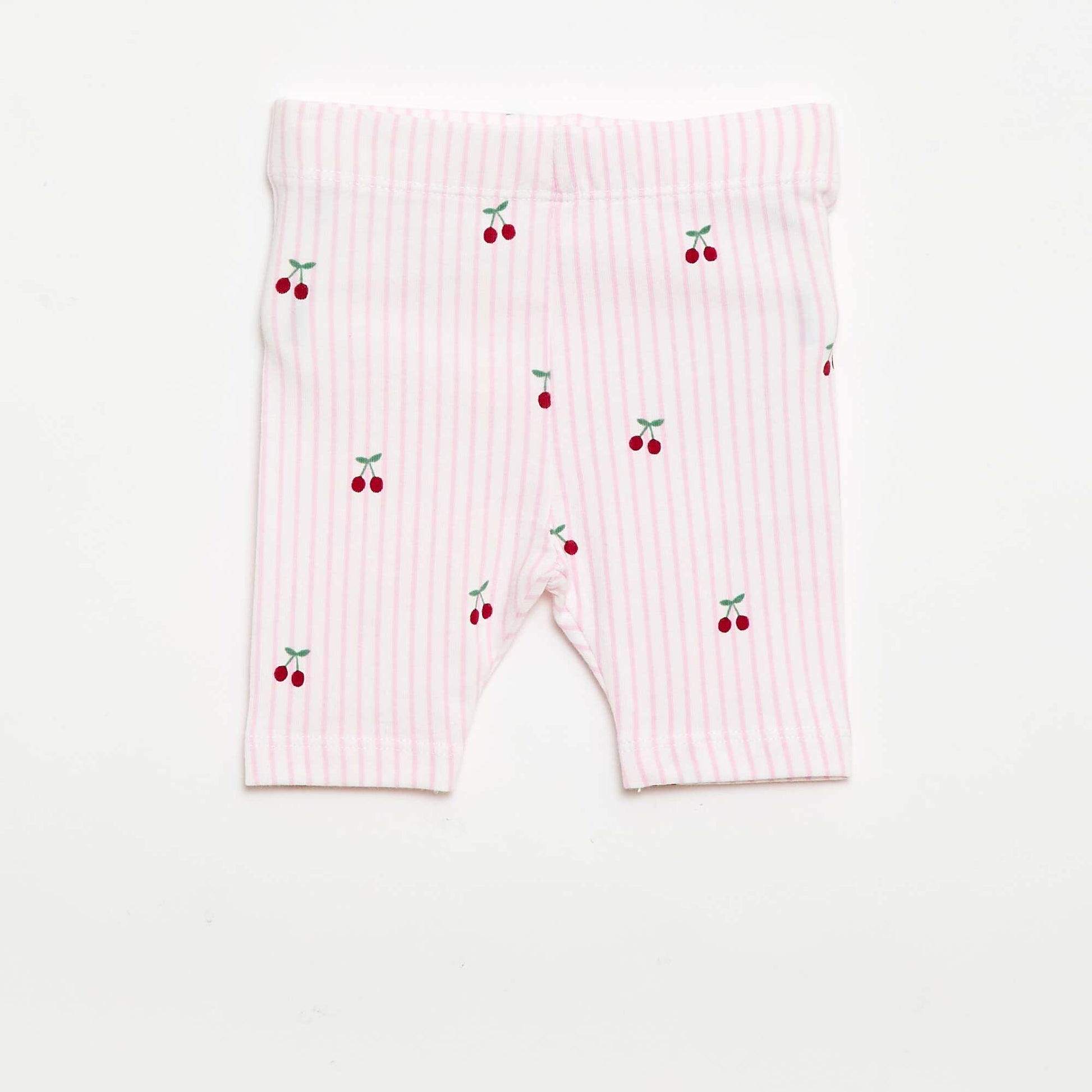 Lot de 2 leggings courts BLANC