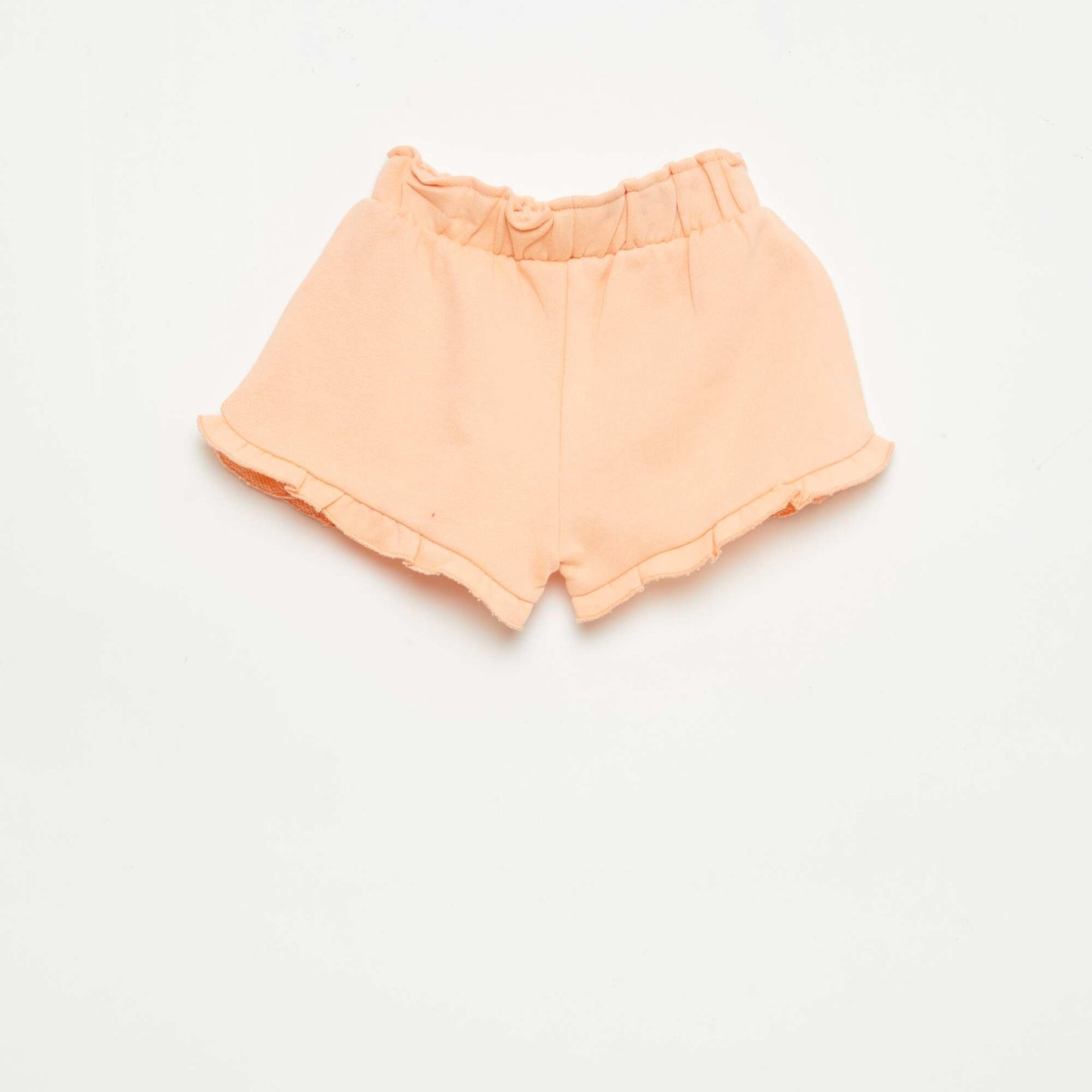 Short volanté avec nœud à la taille ORANGE