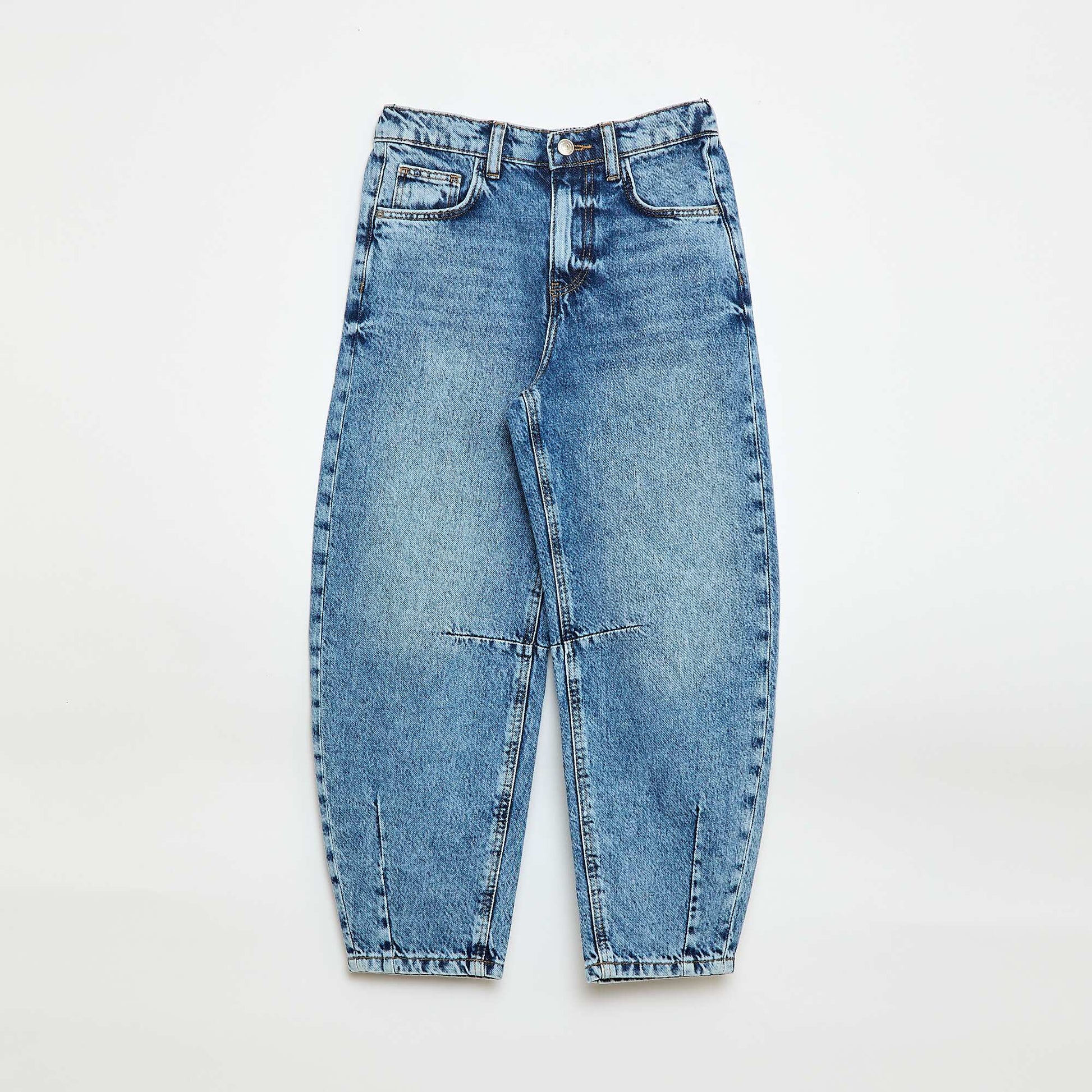 Jean forme balloon BLEU