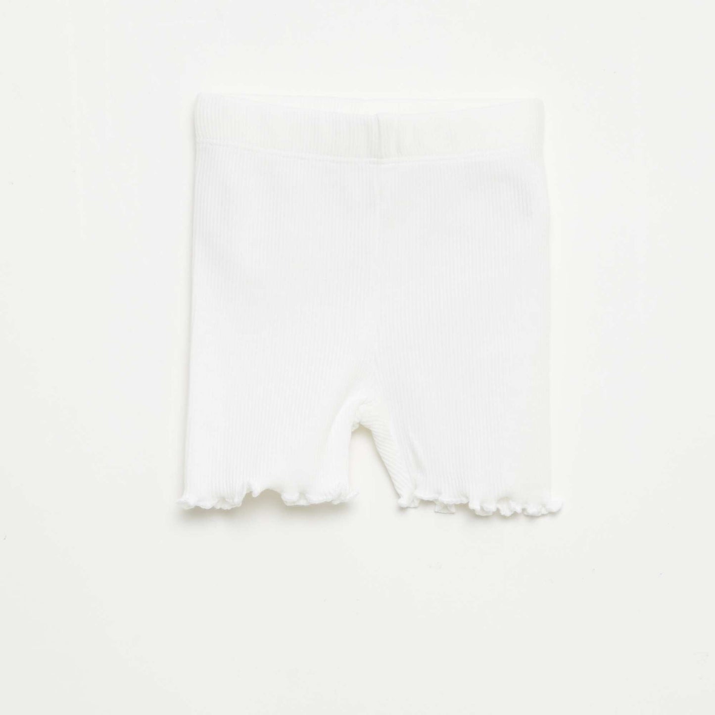 Lot de leggings côtelés - 2 pièces BLANC