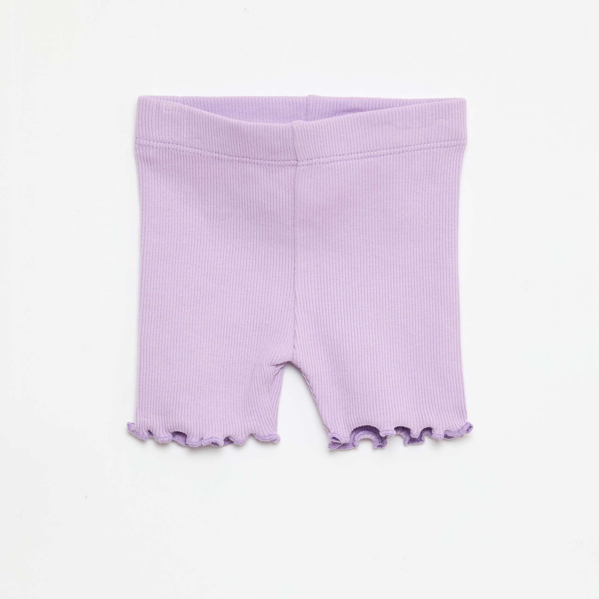 Lot de leggings côtelés - 2 pièces VIOLET