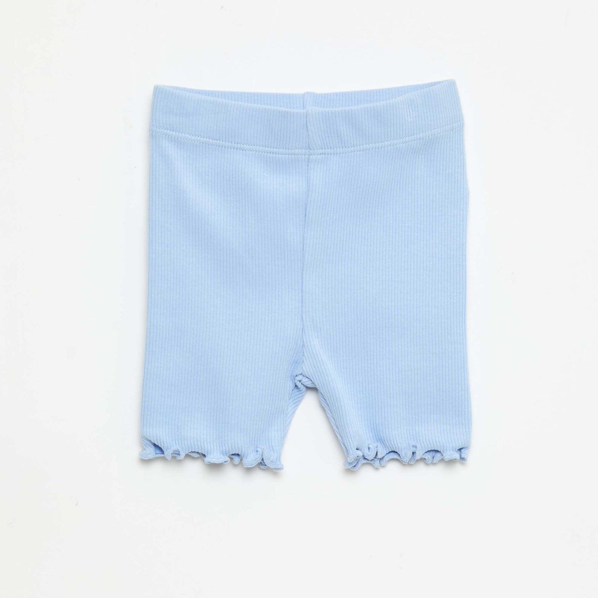 Lot de leggings côtelés - 2 pièces BLEU