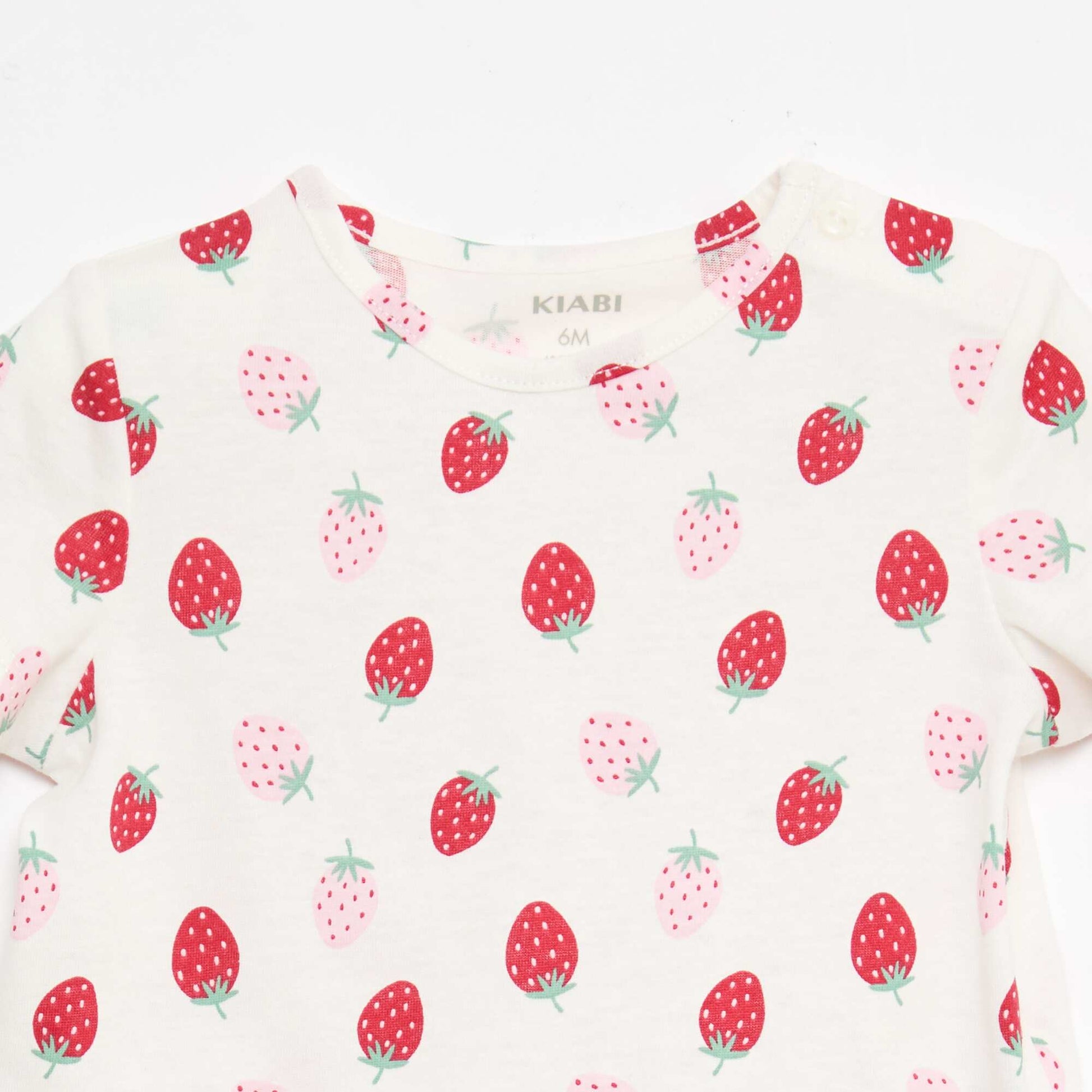 Ensemble T-shirt + short BLANC