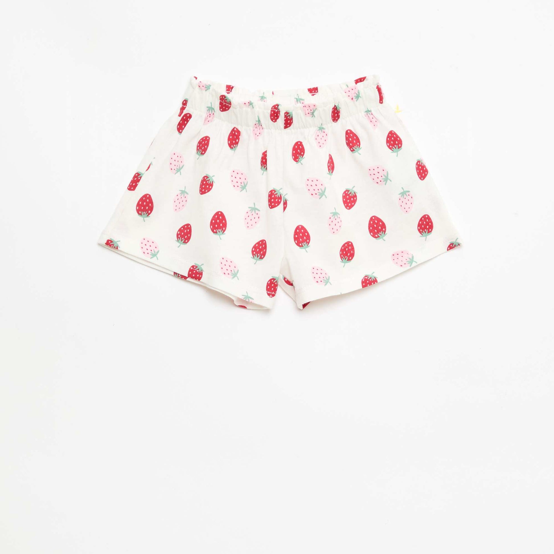 Ensemble T-shirt + short BLANC