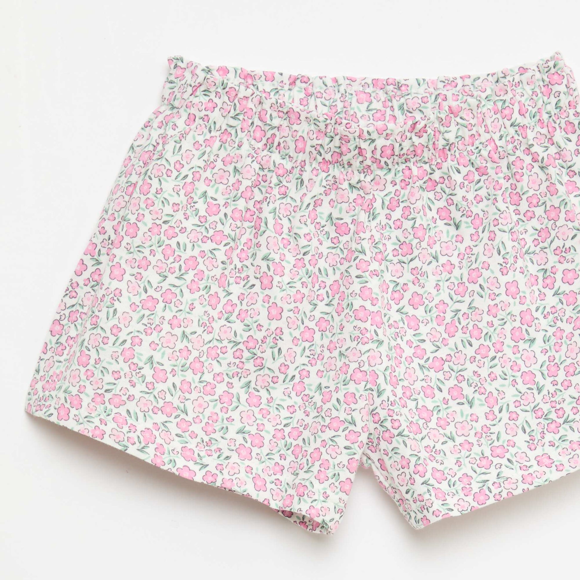 Ensemble T-shirt + short ROSE
