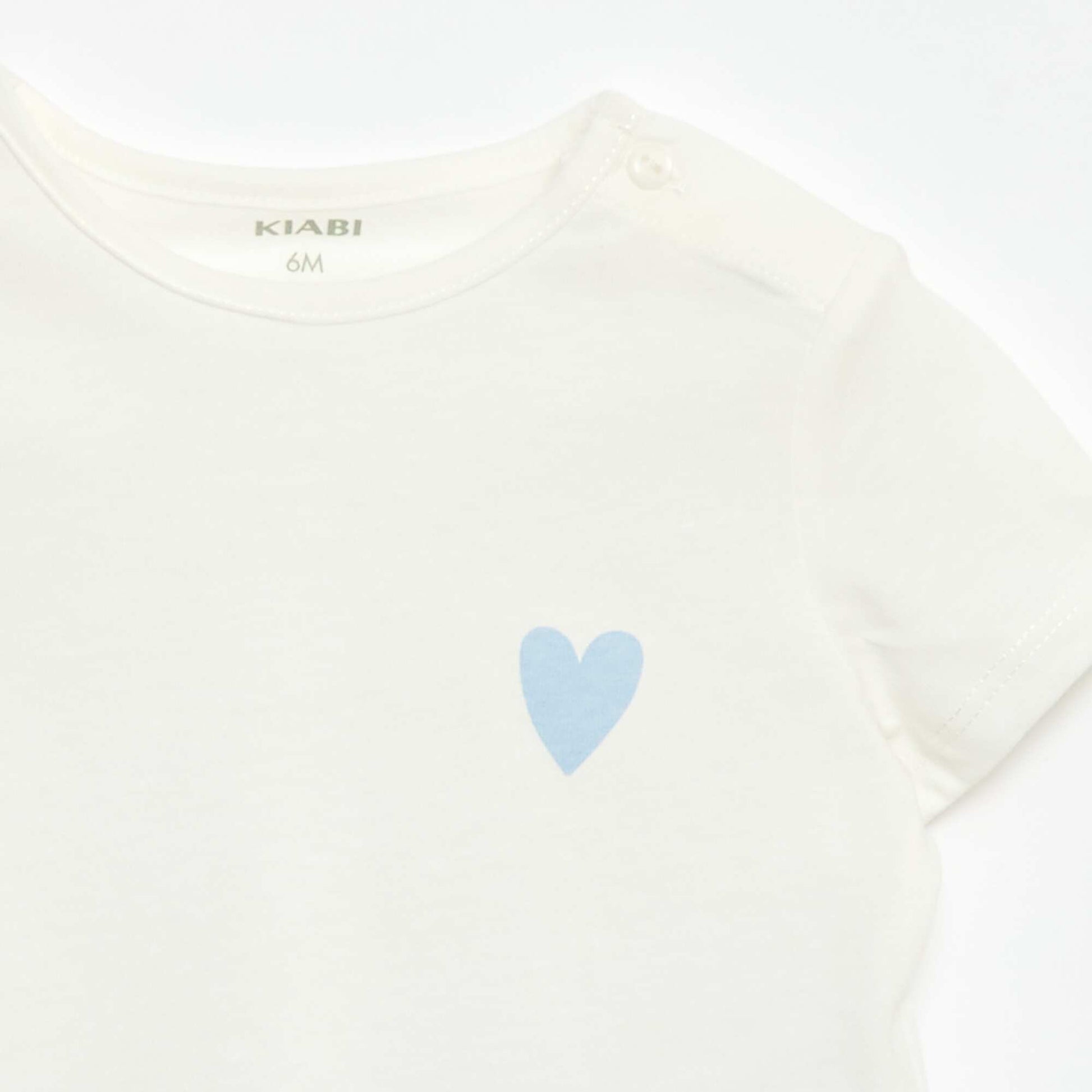 Ensemble T-shirt + short BLEU