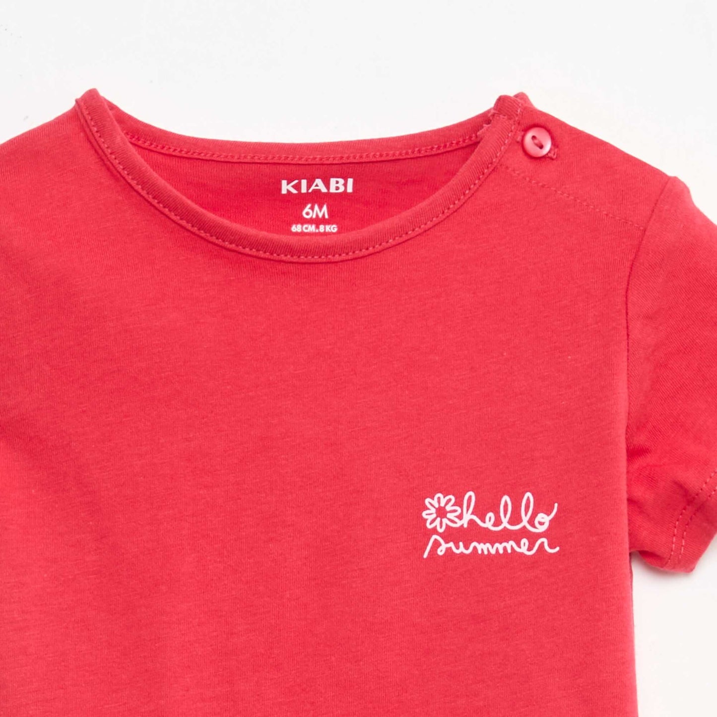 Ensemble T-shirt + short ROUGE