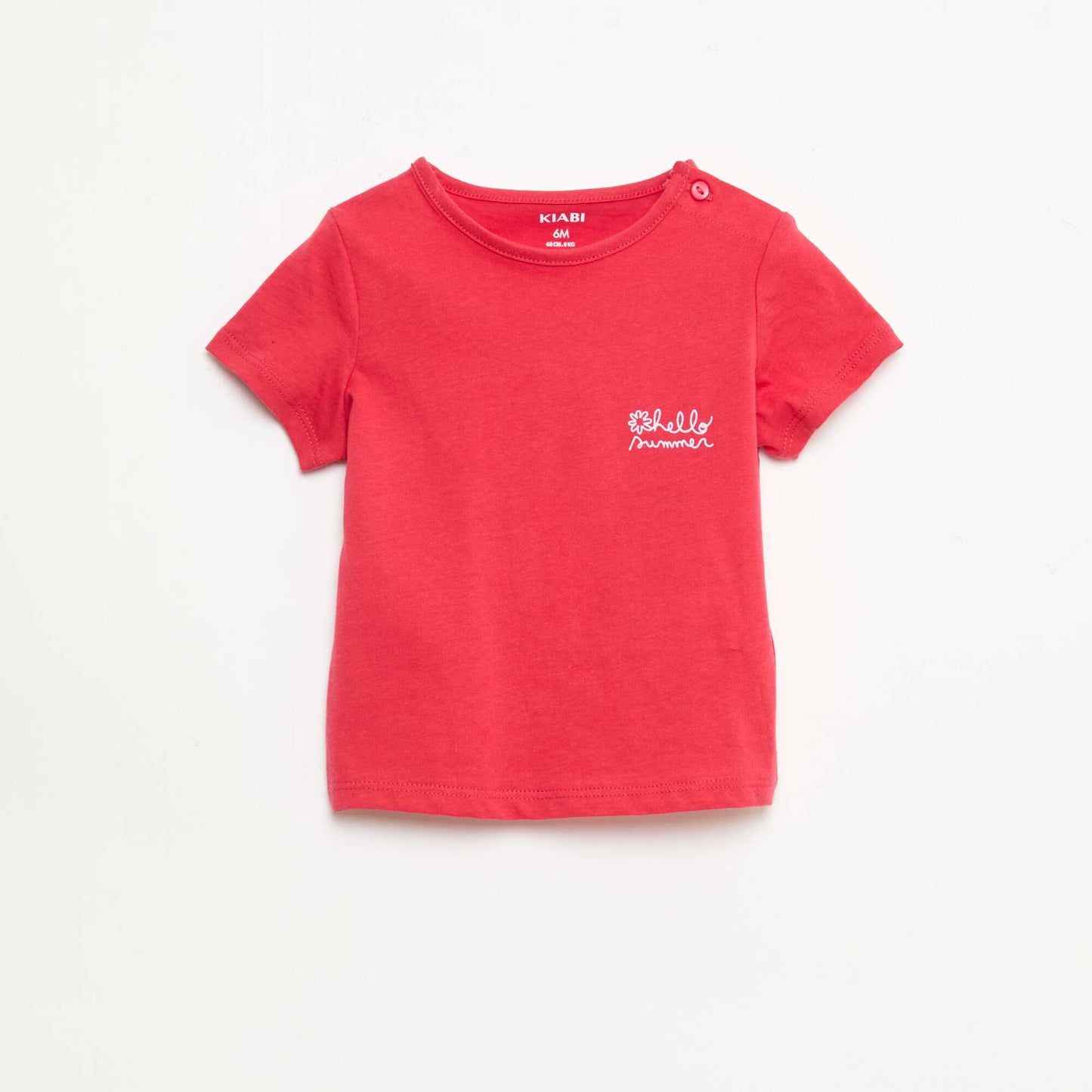 Ensemble T-shirt + short ROUGE