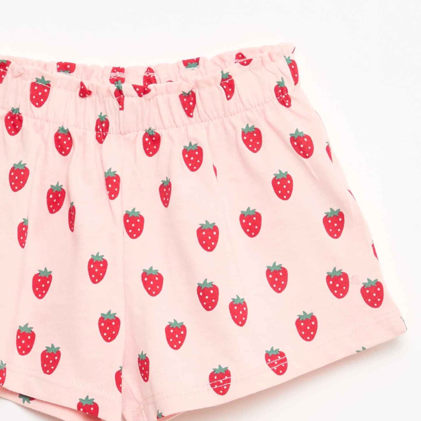 Ensemble T-shirt + short ROUGE