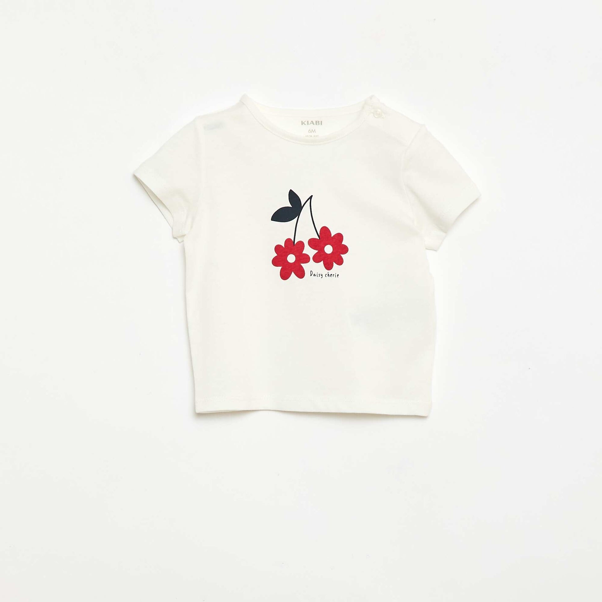 Ensemble T-shirt + short BLANC