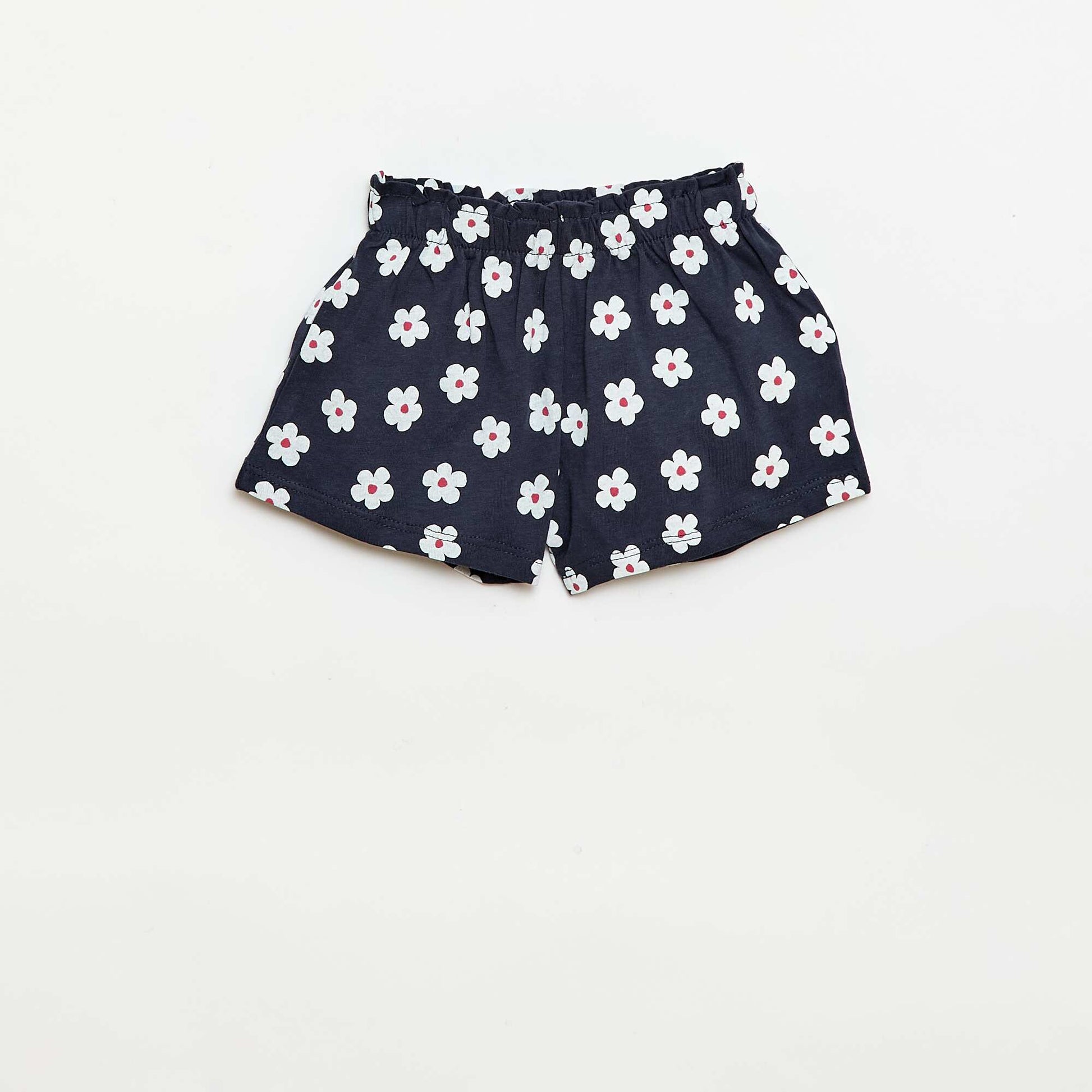 Ensemble T-shirt + short BLANC