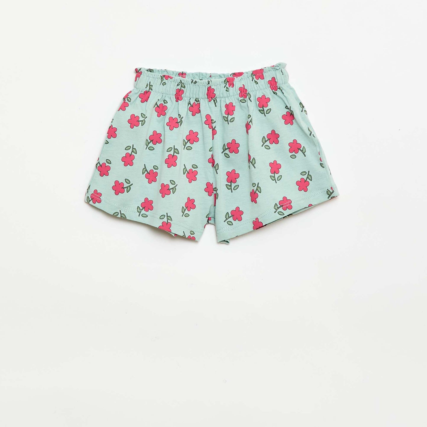 Ensemble T-shirt + short BLEU