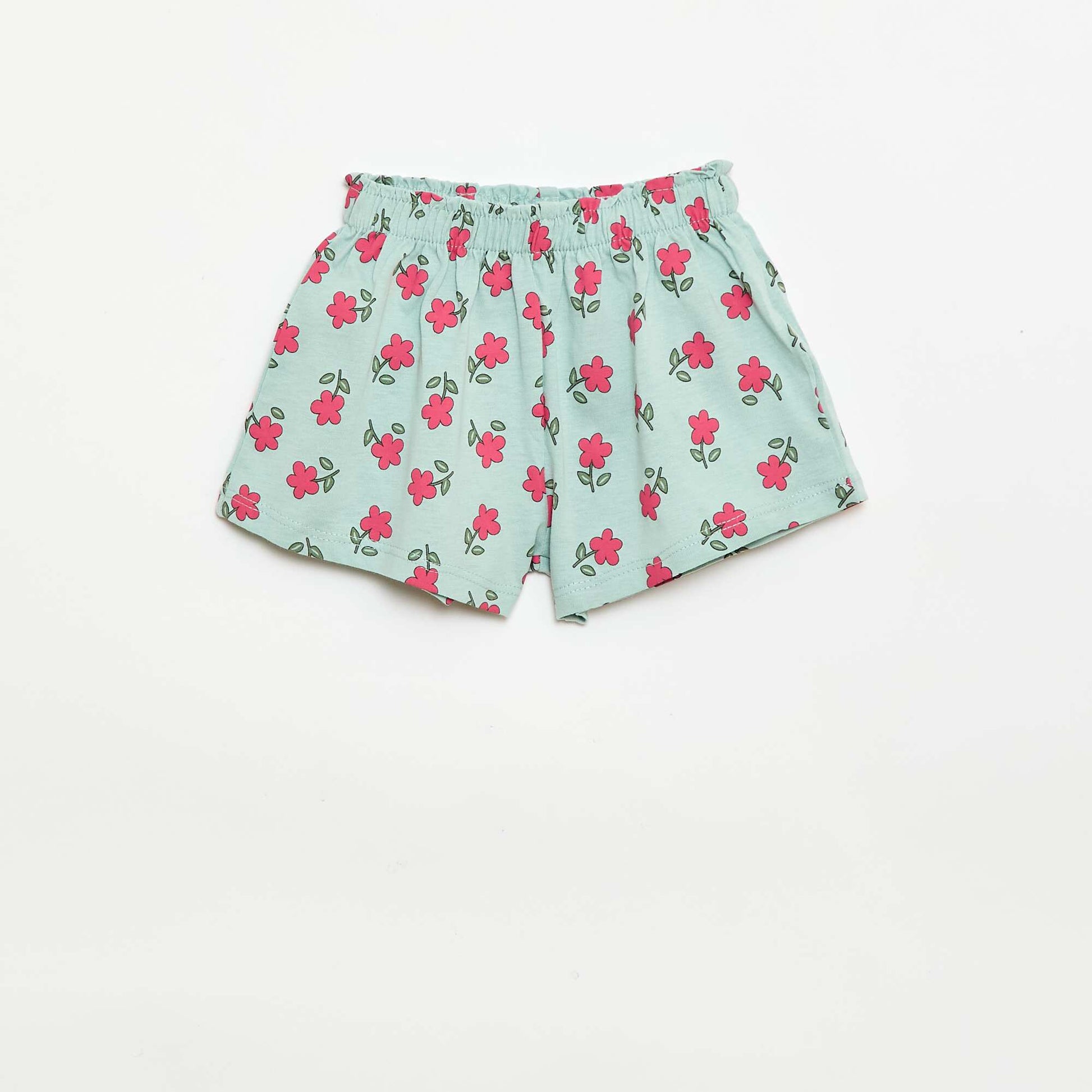 Ensemble T-shirt + short BLEU