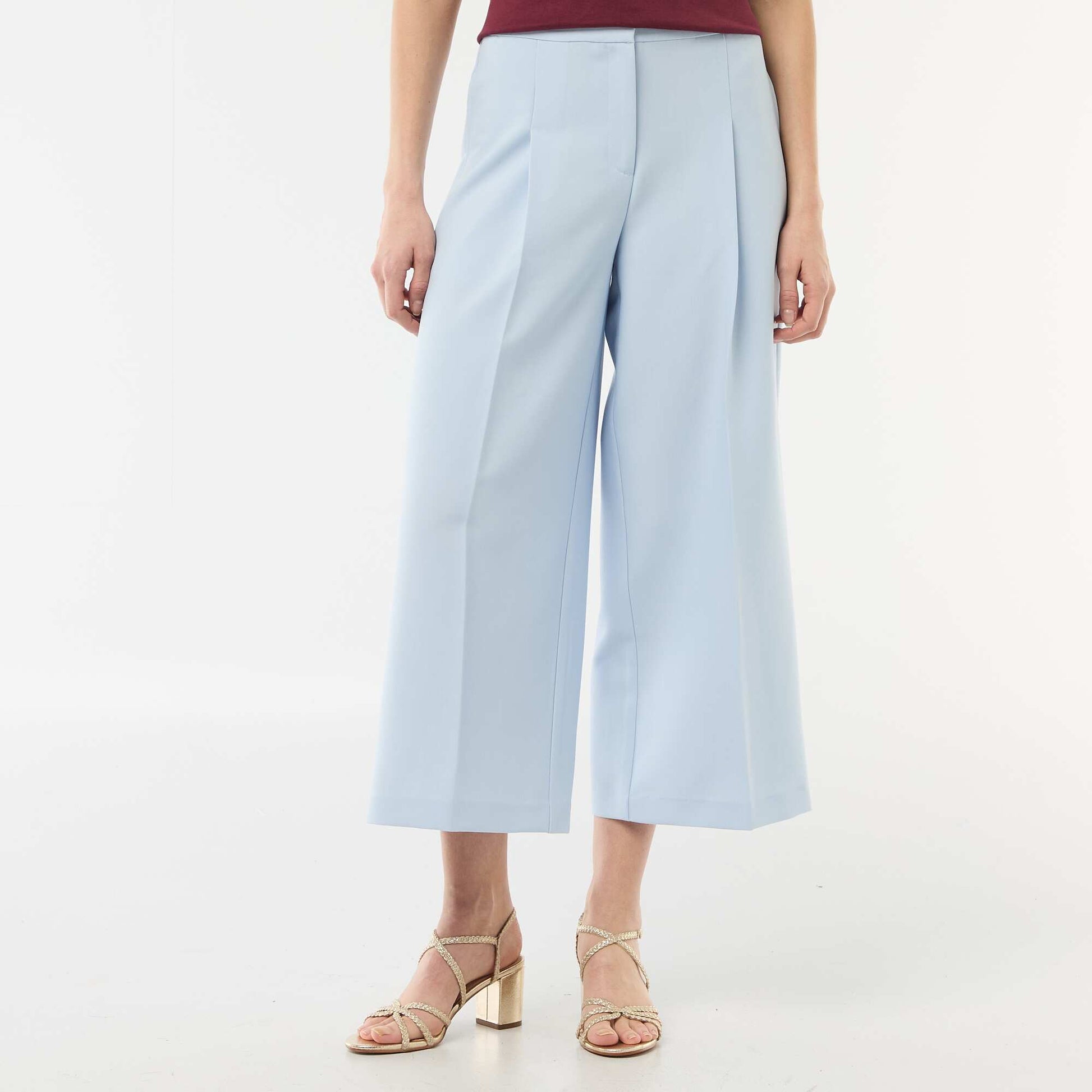 Pantalon large de cérémonie BLEU